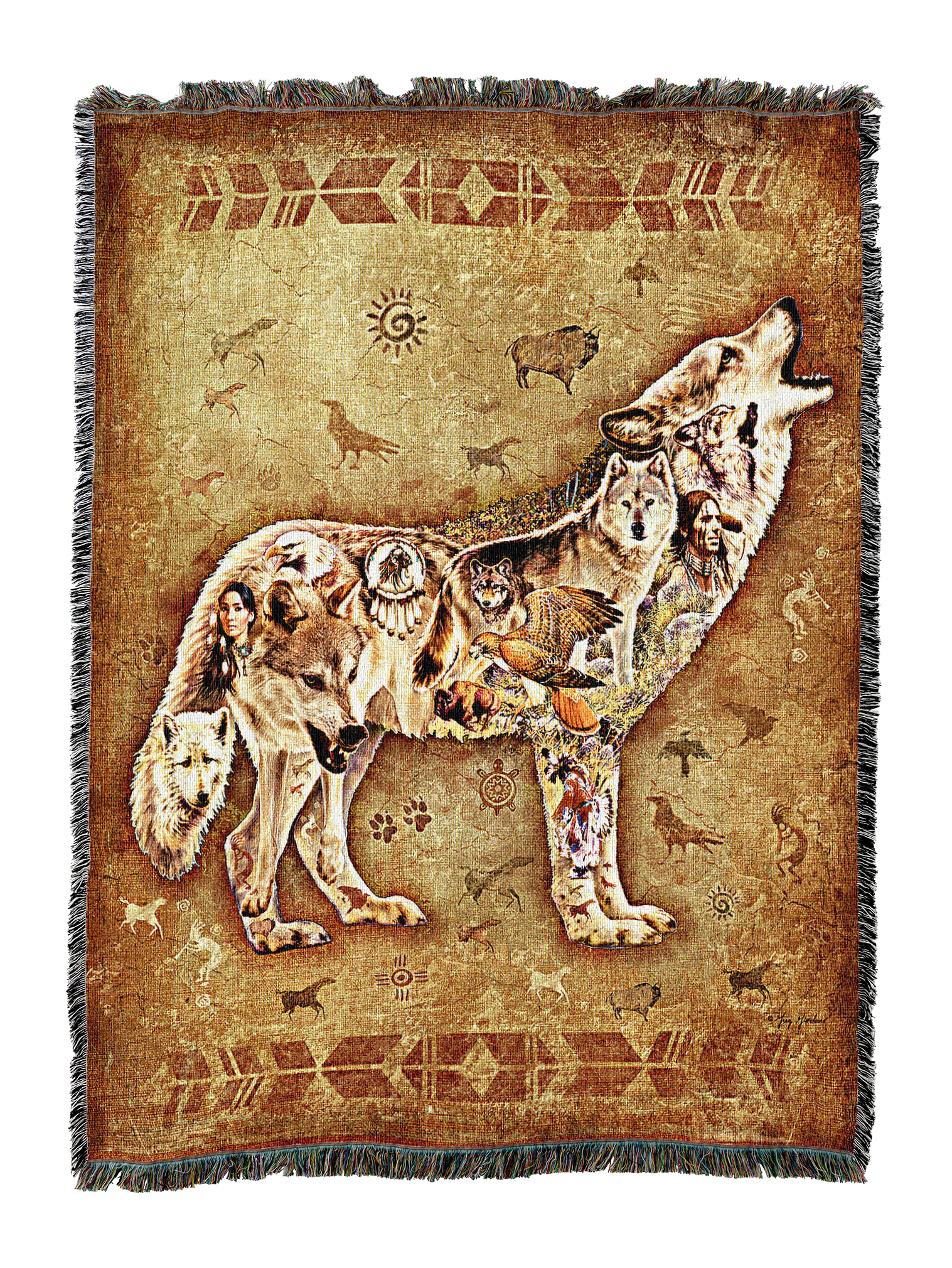 Wolf Blanket A
