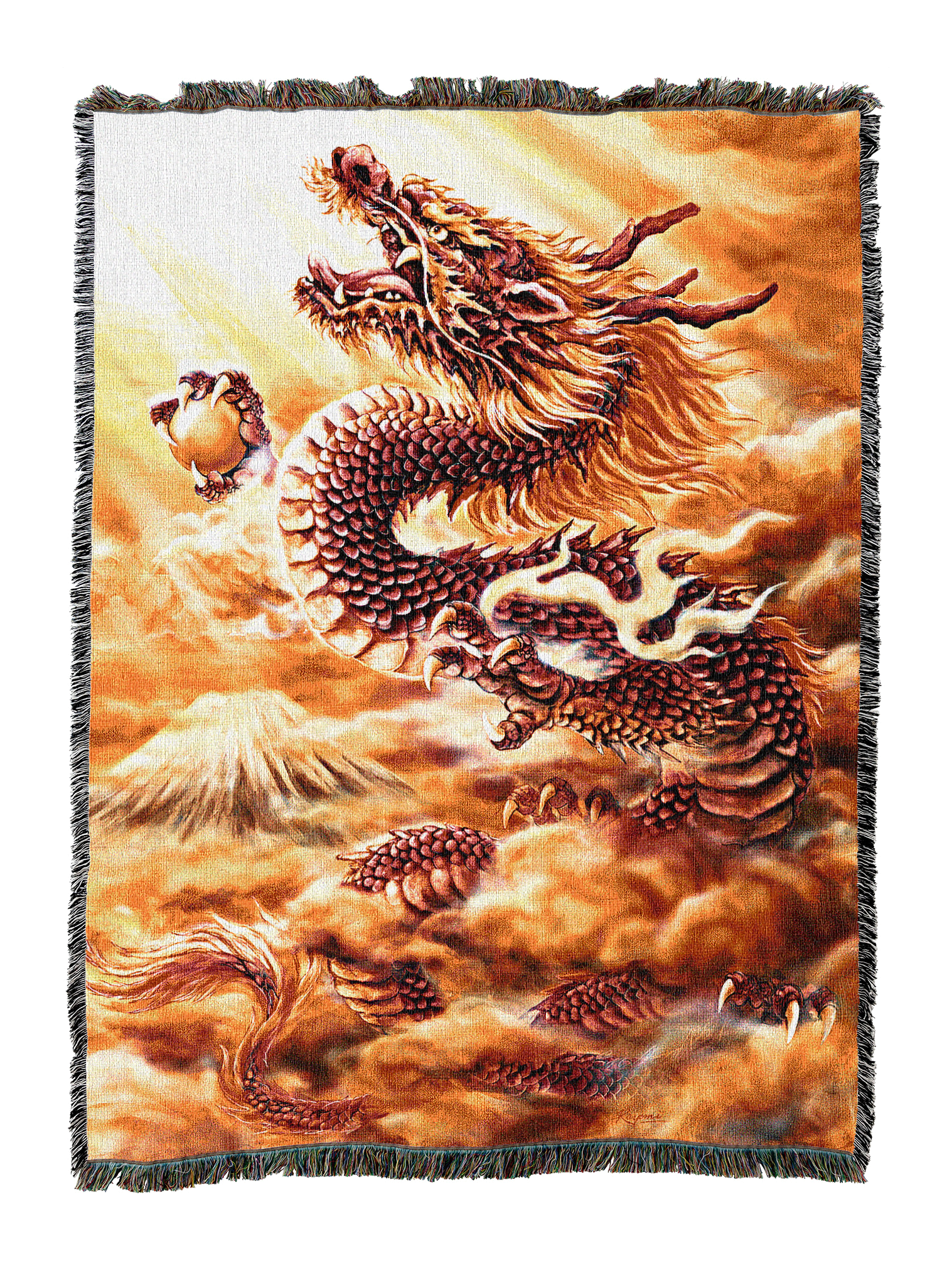 Red Dragon Blanket B