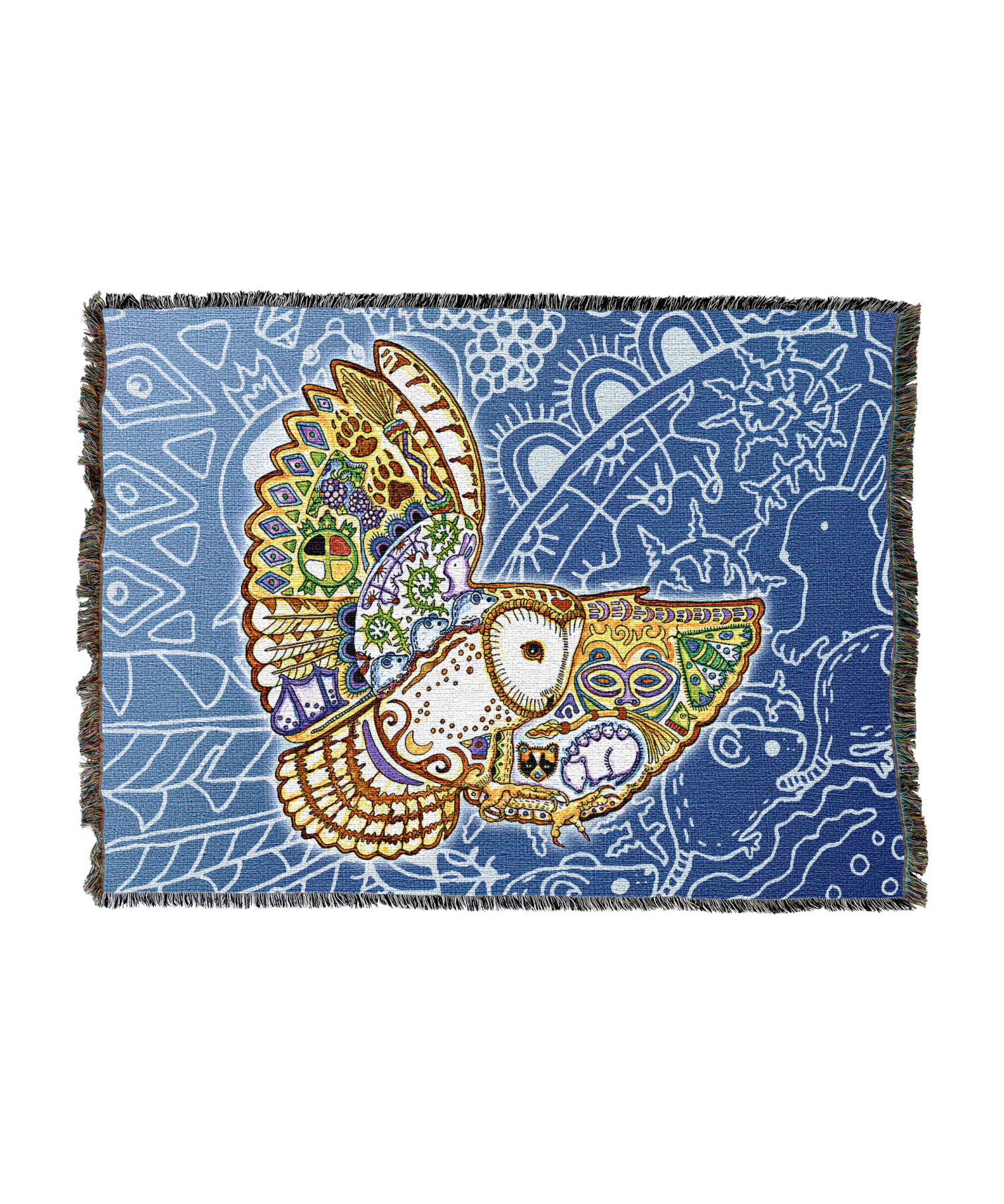 Barn Owl Blanket