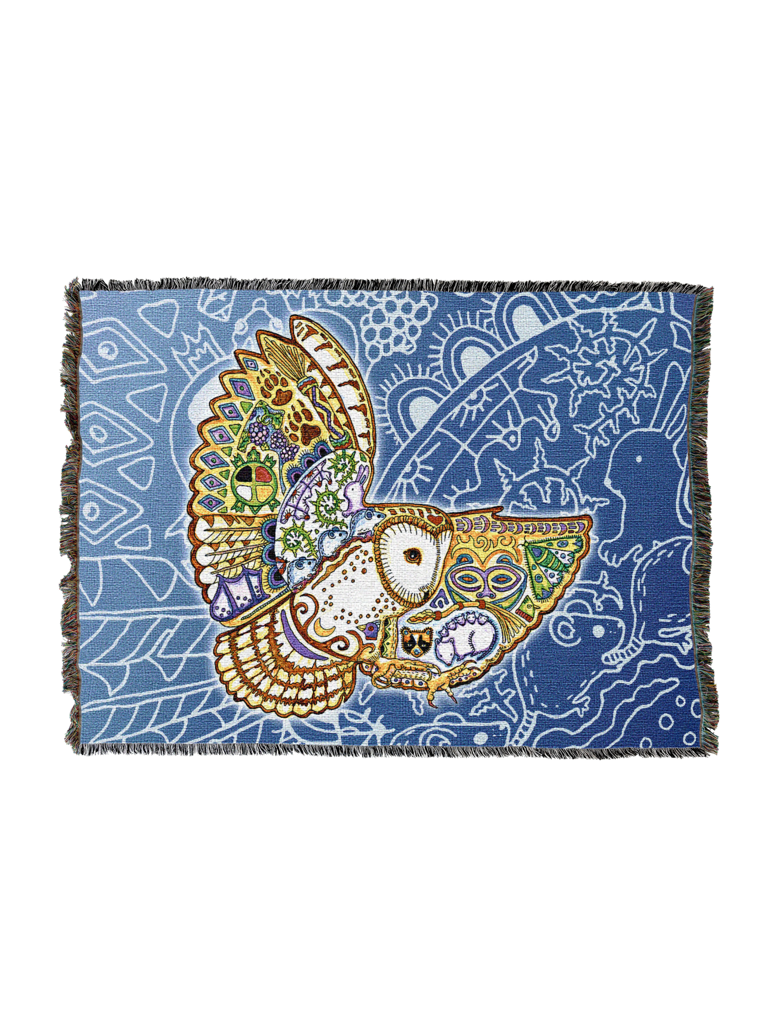 Barn Owl Blanket