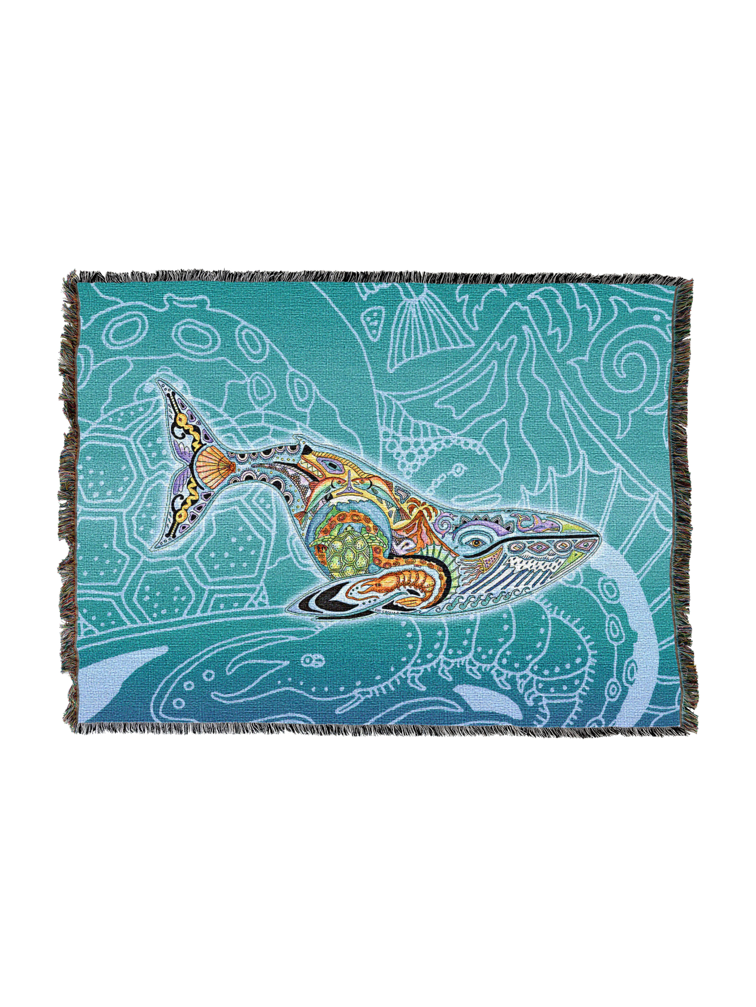 Blue Whale Blanket