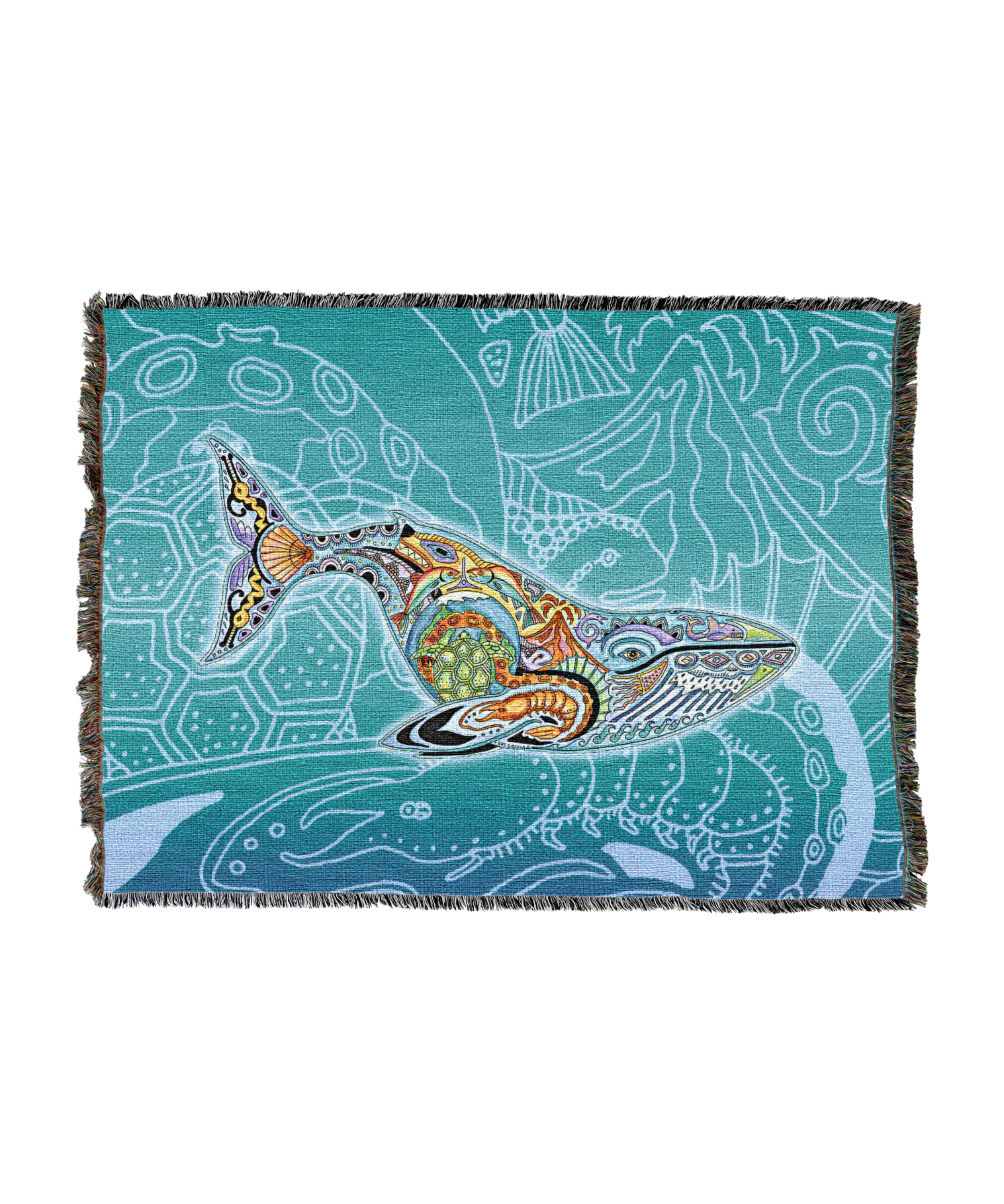 Blue Whale Blanket