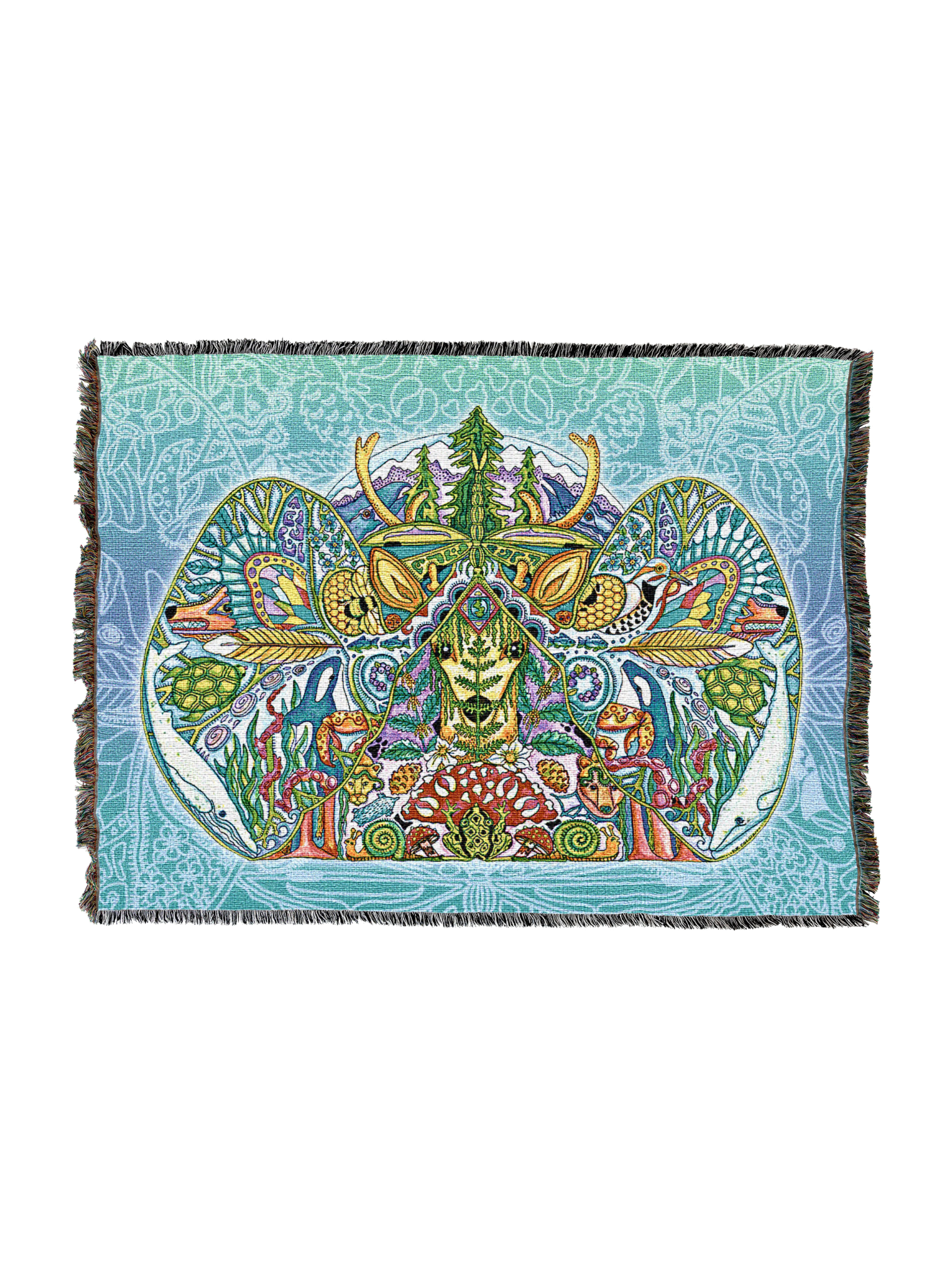 Cascadia Totem Blanket 2