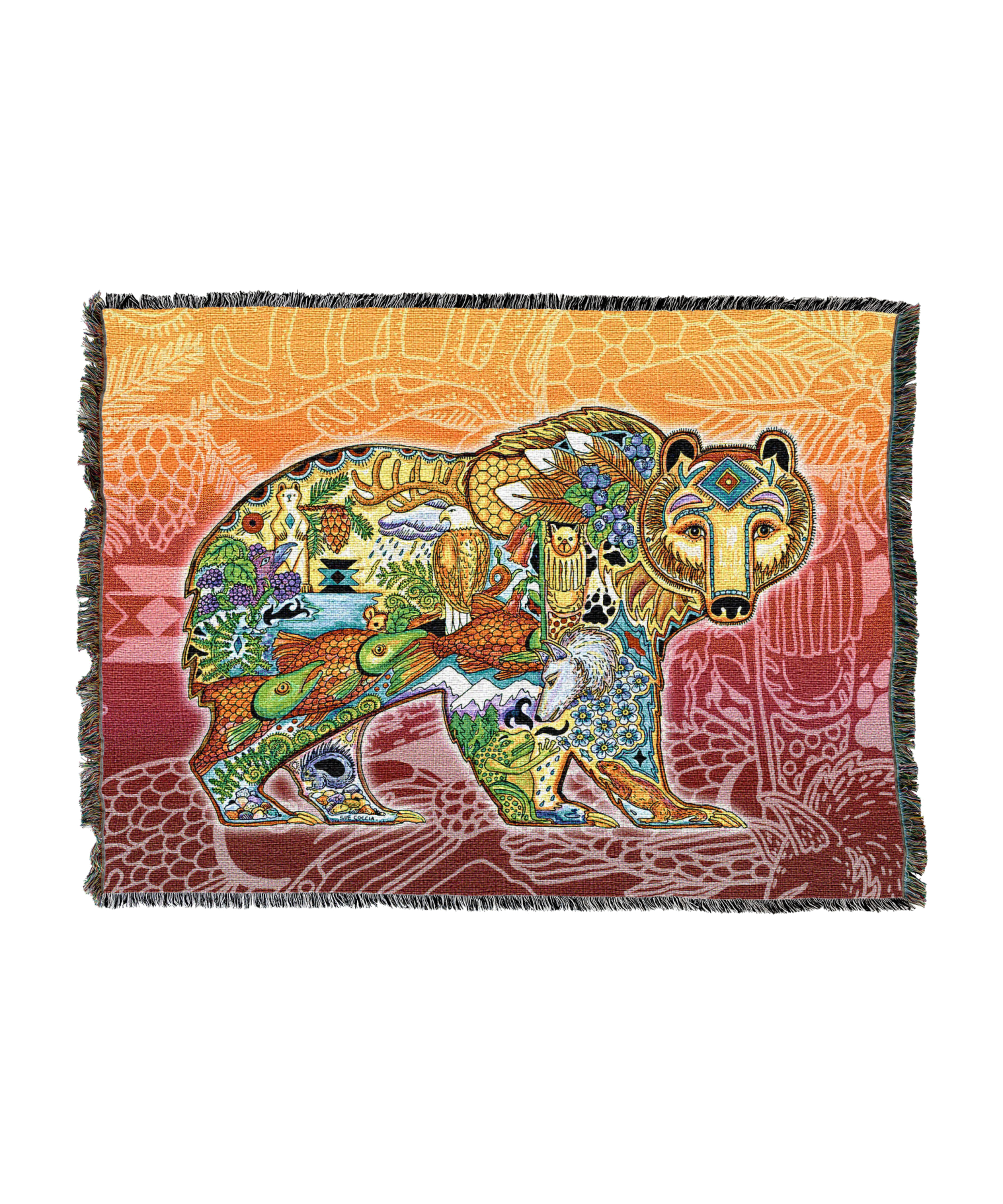 Grizzly Bear Blanket