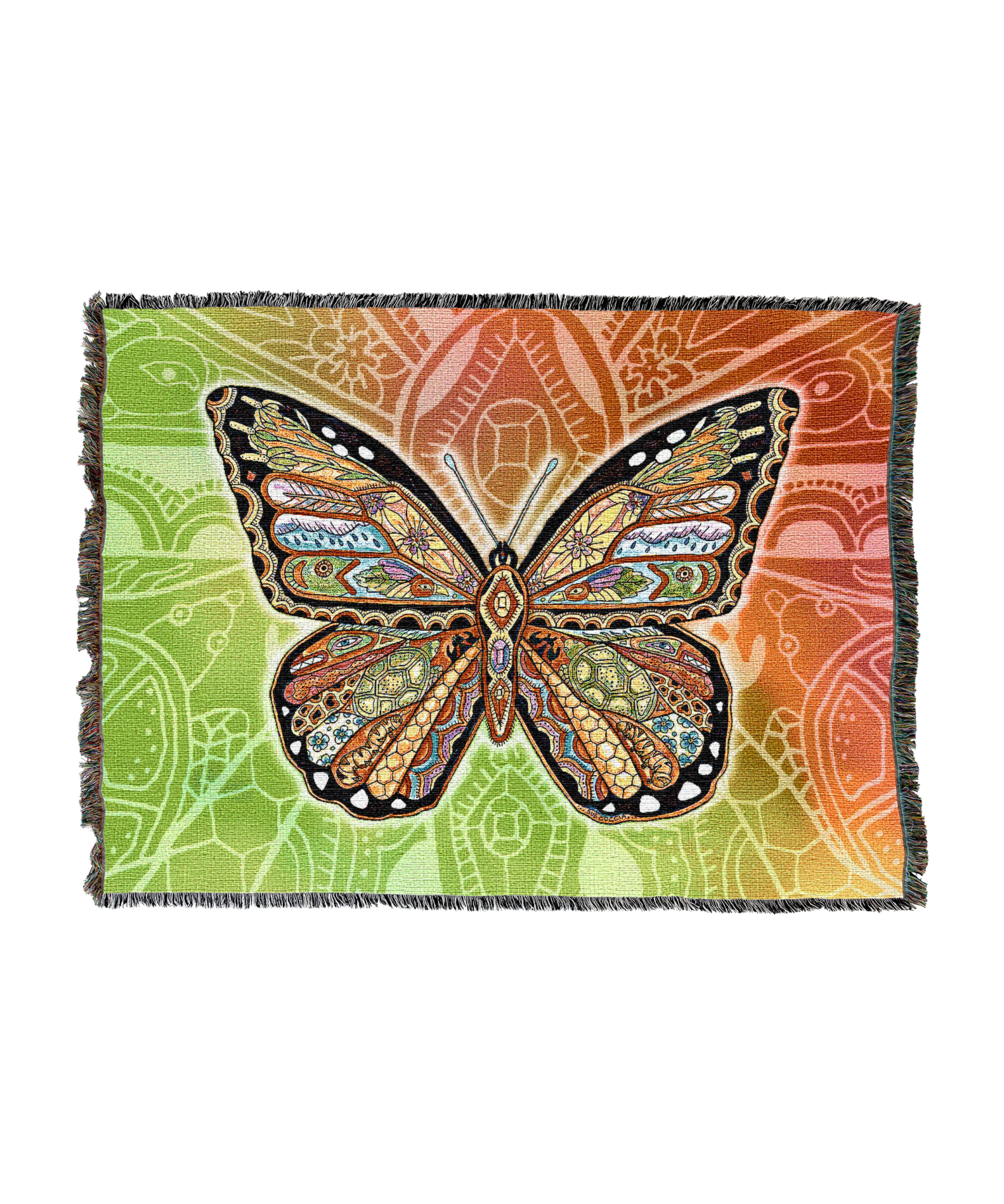 Monarch Butterfly Blanket