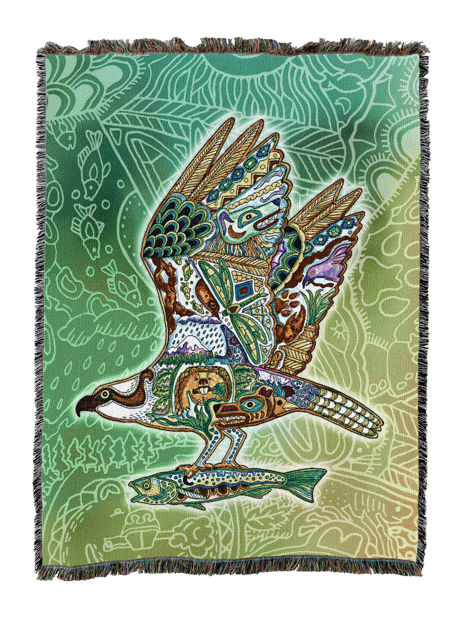 Osprey Totem Blanket