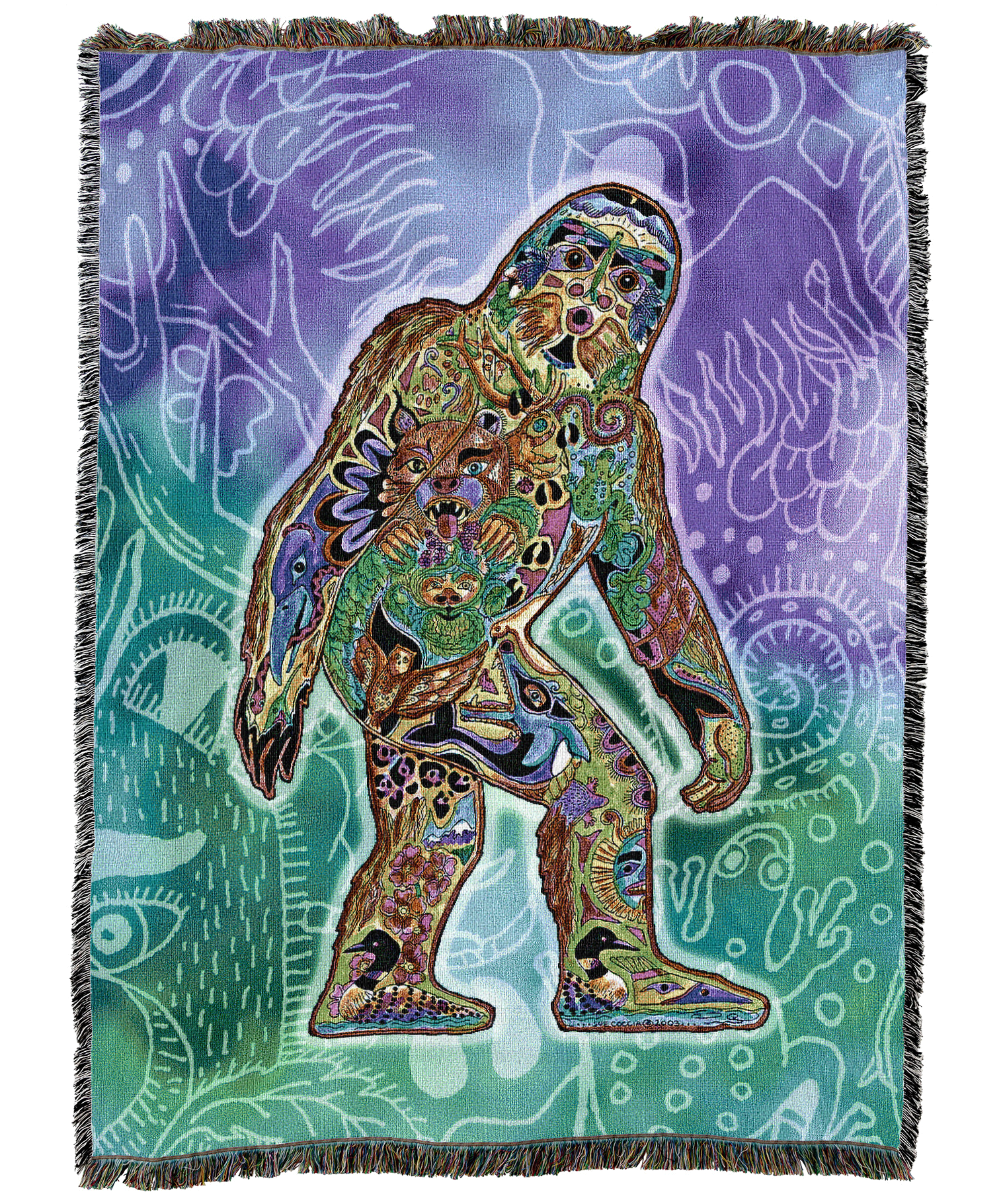 Sasquatch Blanket