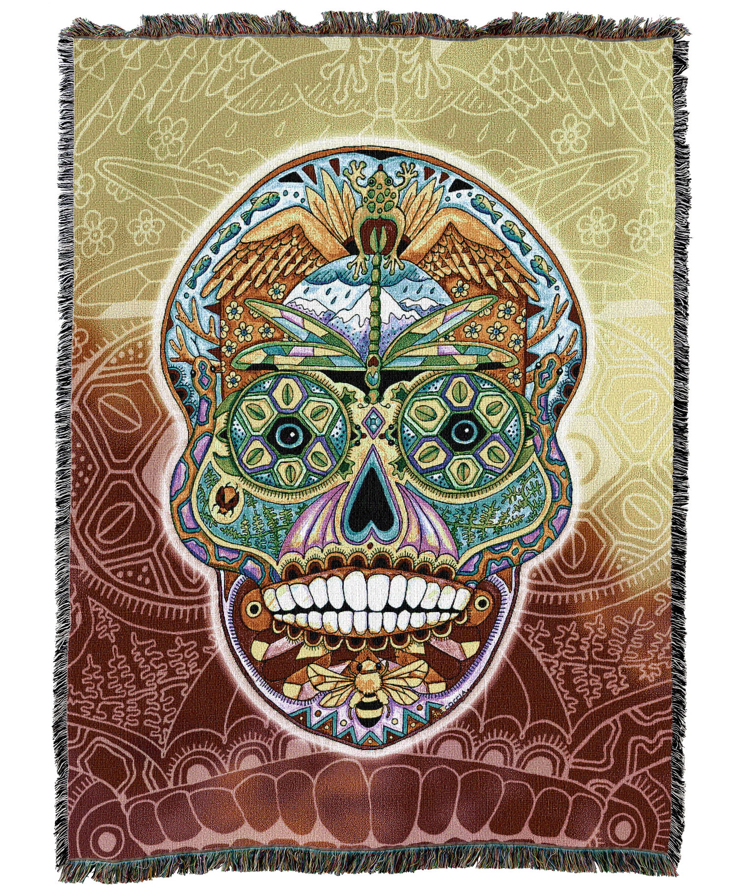 Sugar Skull Blanket