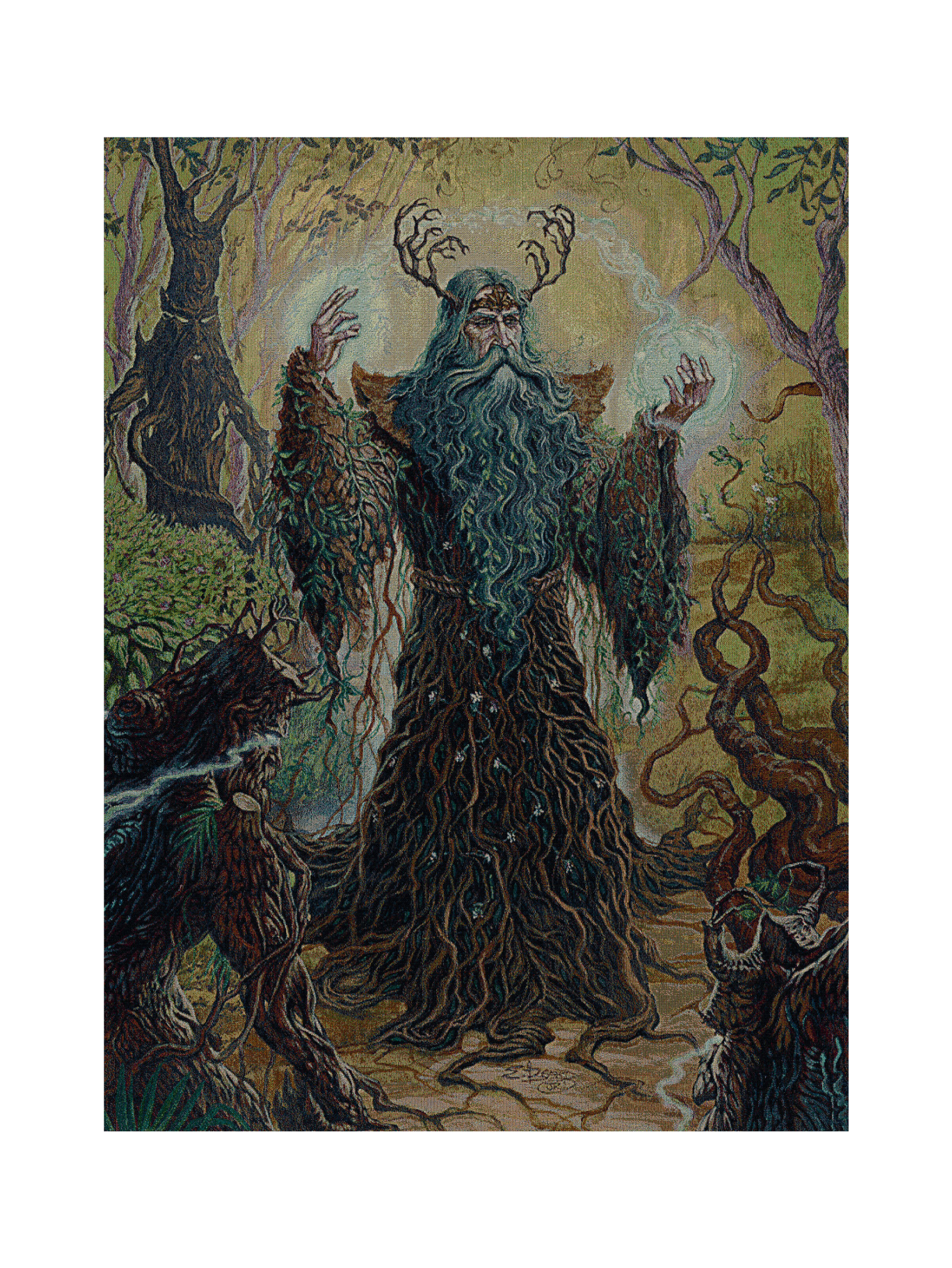 Forest Guardian Blanket