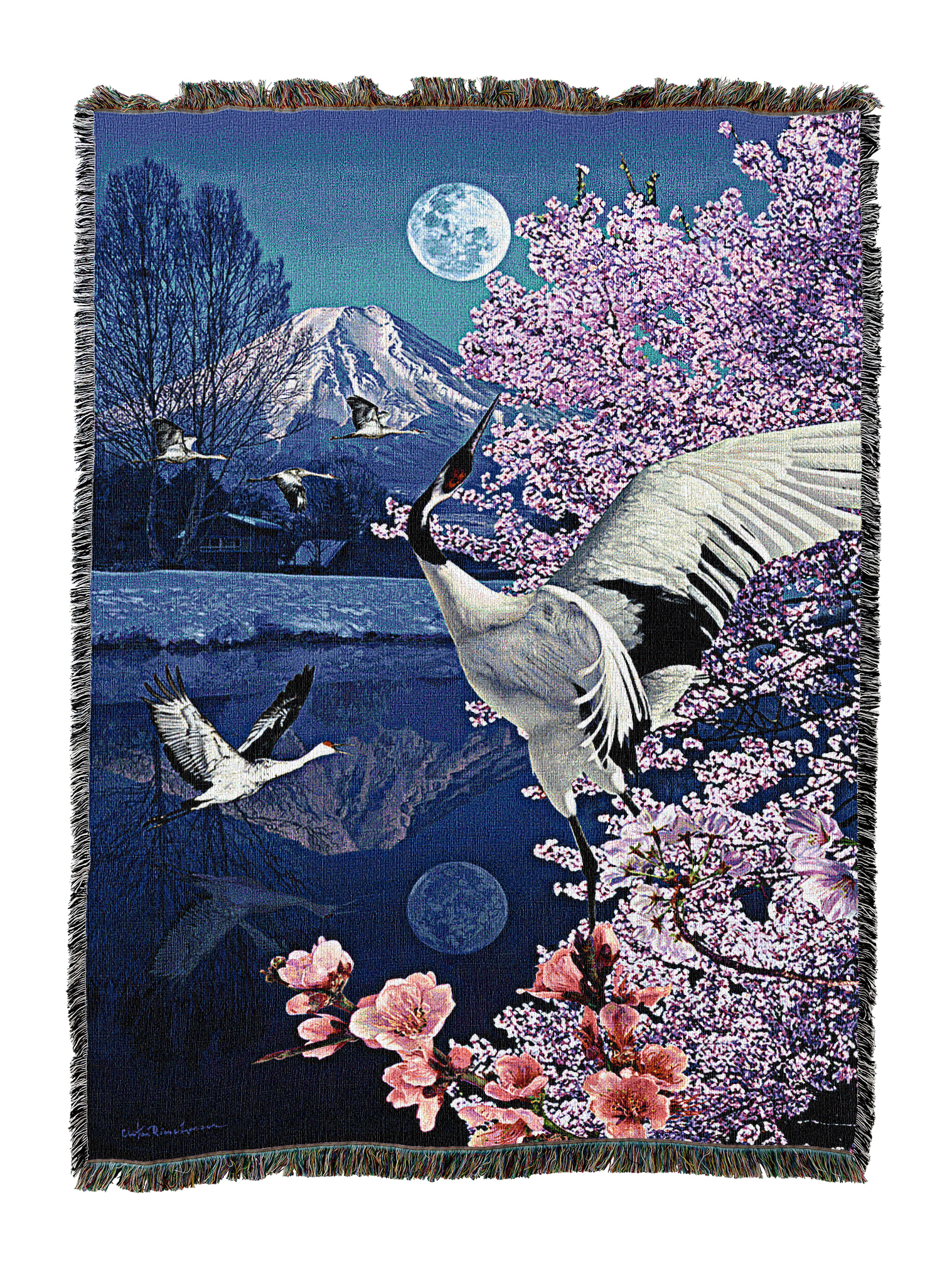 Mt  Fuji Blanket