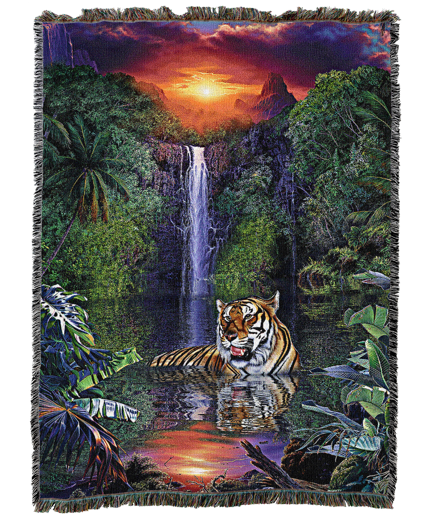 Tiger Falls Blanket