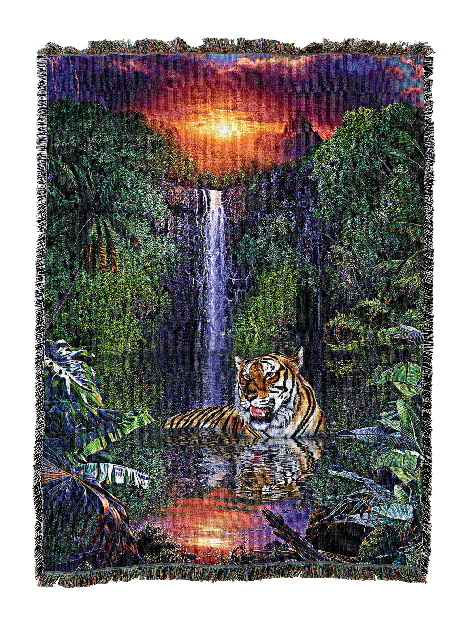 Tiger Falls Blanket