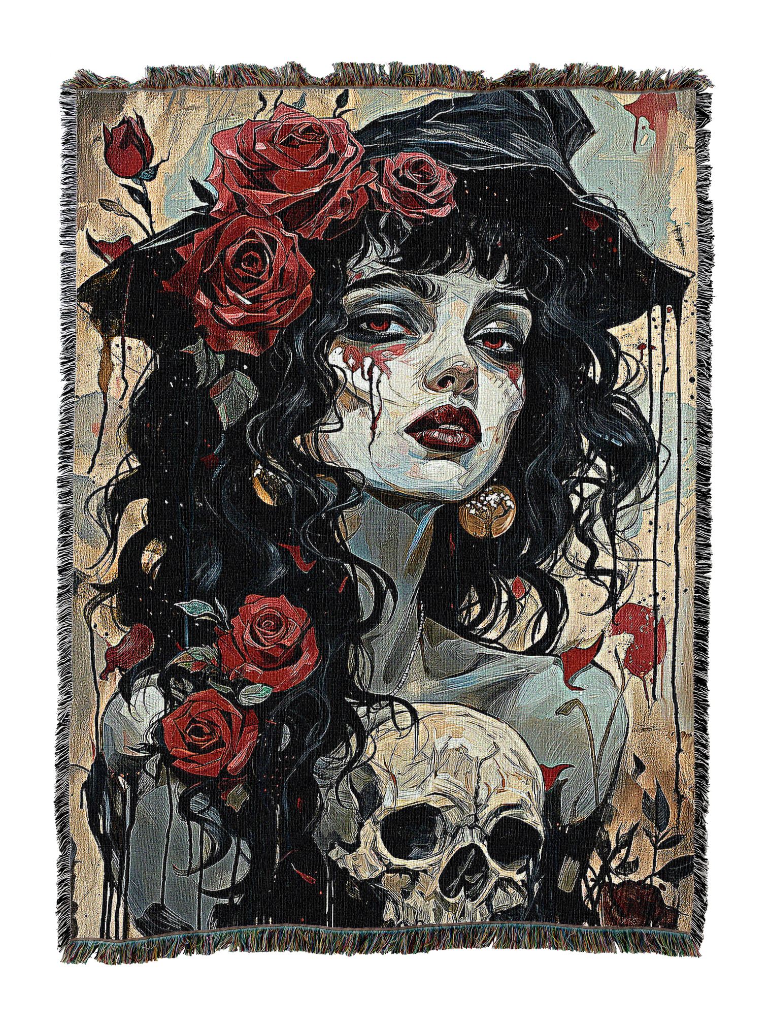 Death And Roses Blanket