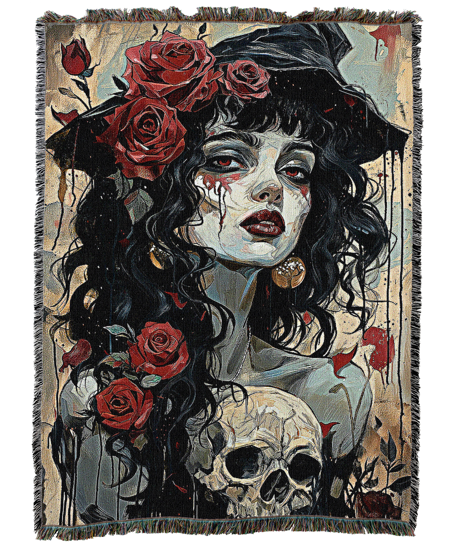 Death And Roses Blanket