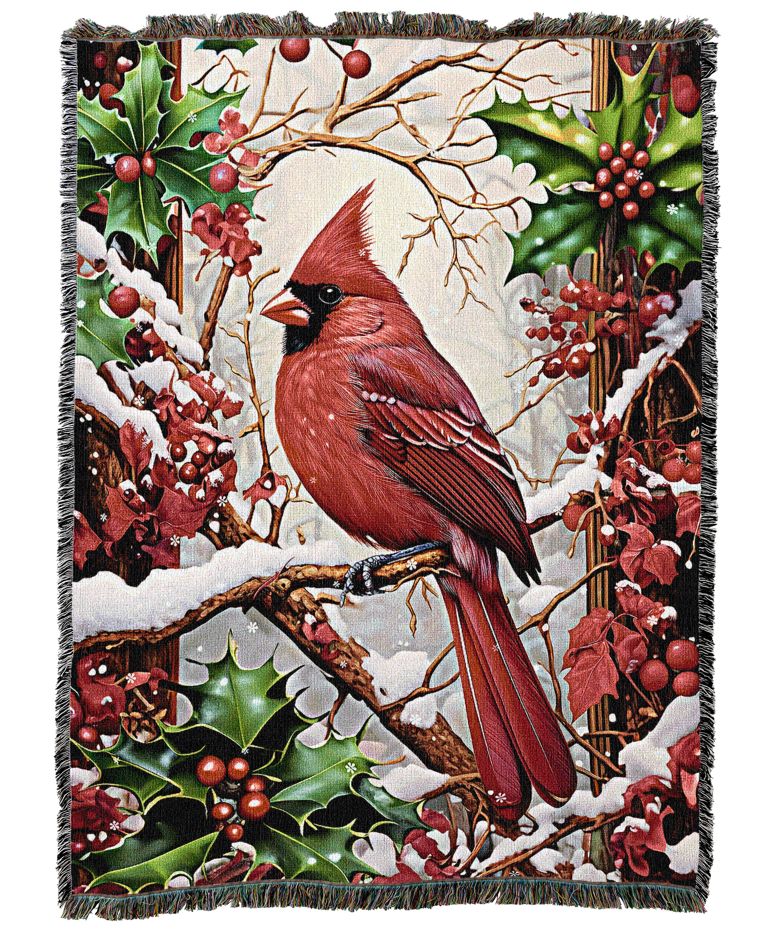Cardinal Carols Blanket