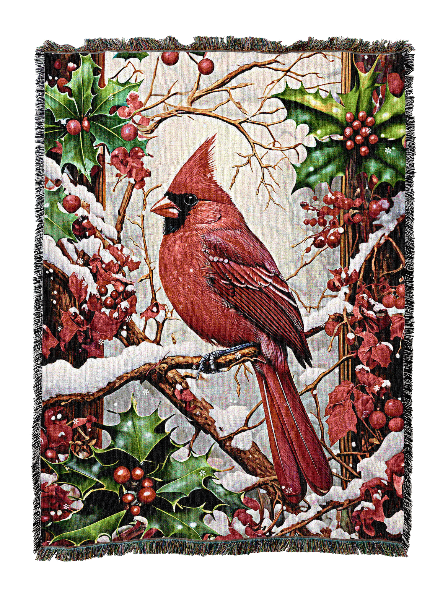 Cardinal Carols Blanket