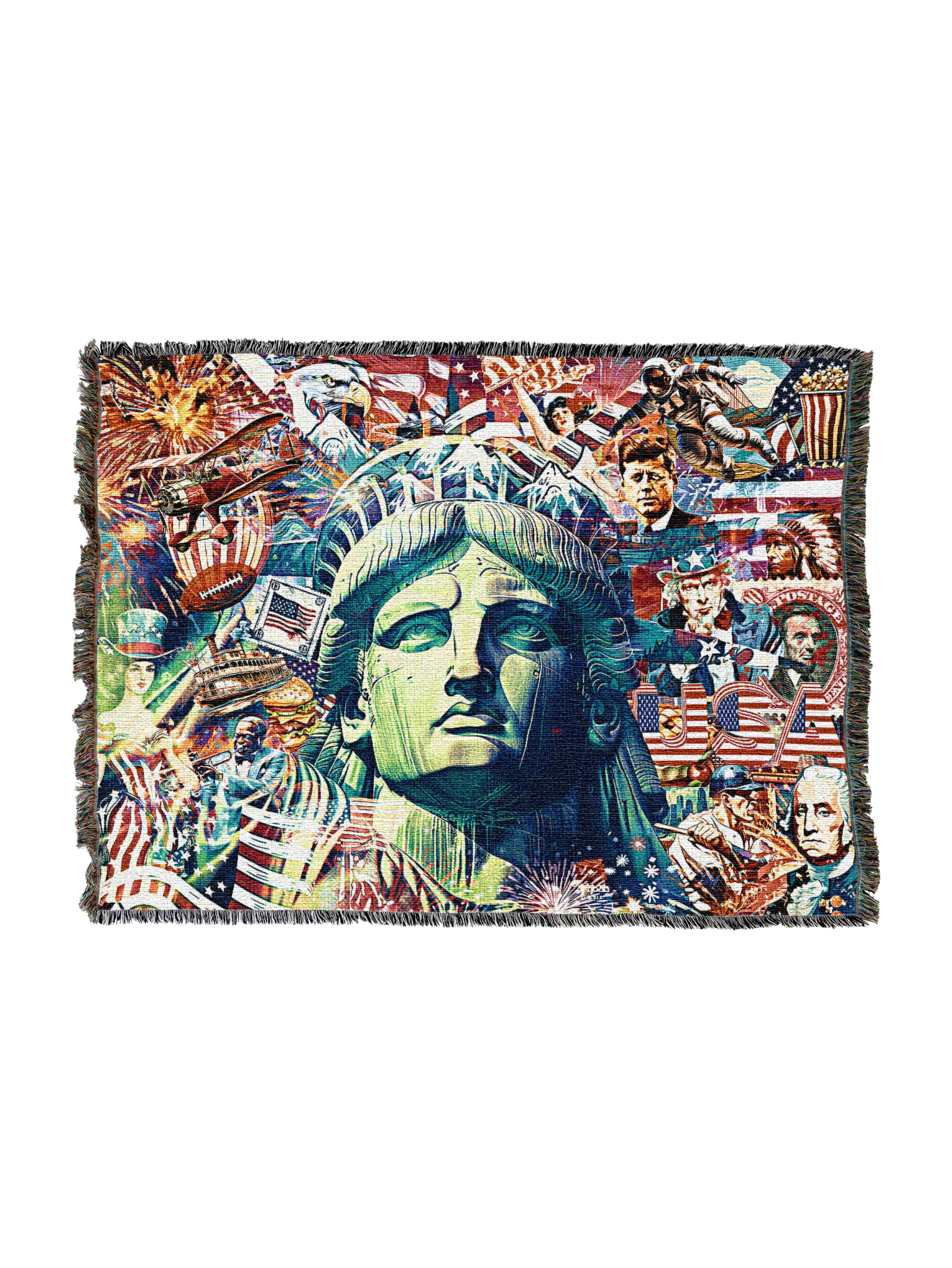 Lady Liberty Blanket