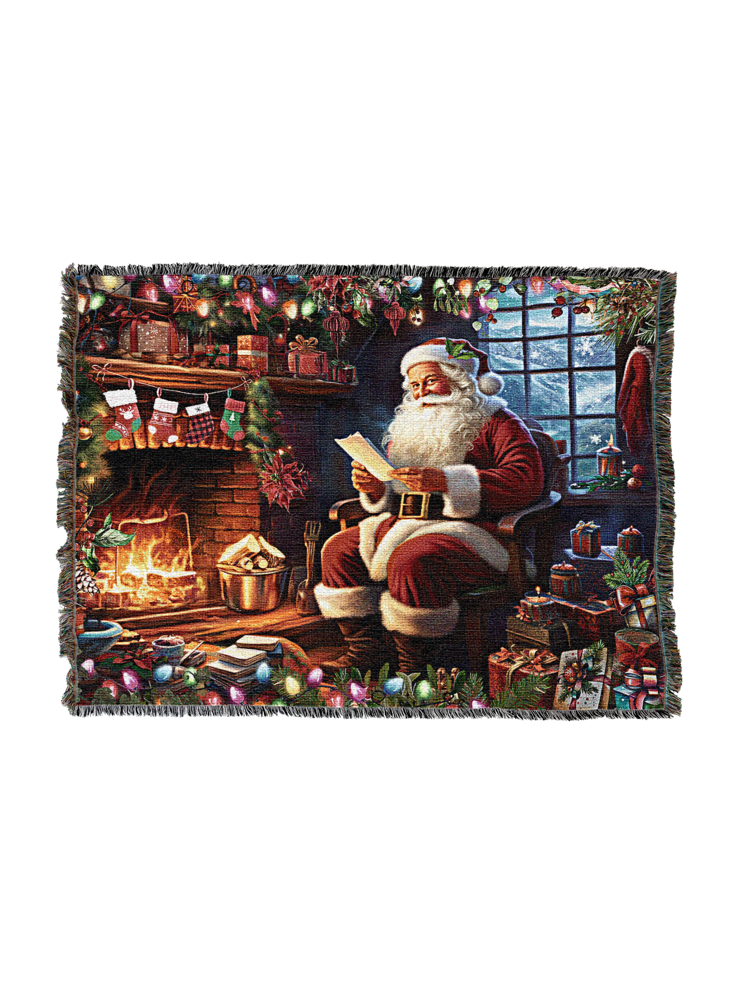 Naughty And Nice Blanket