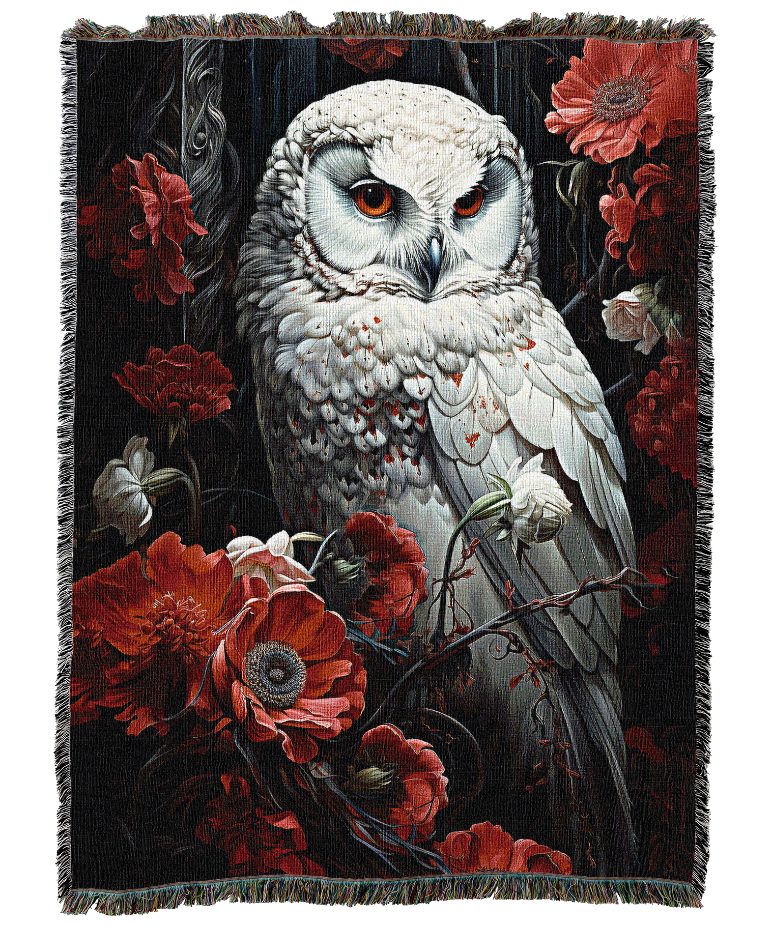 Snow Owl Blanket