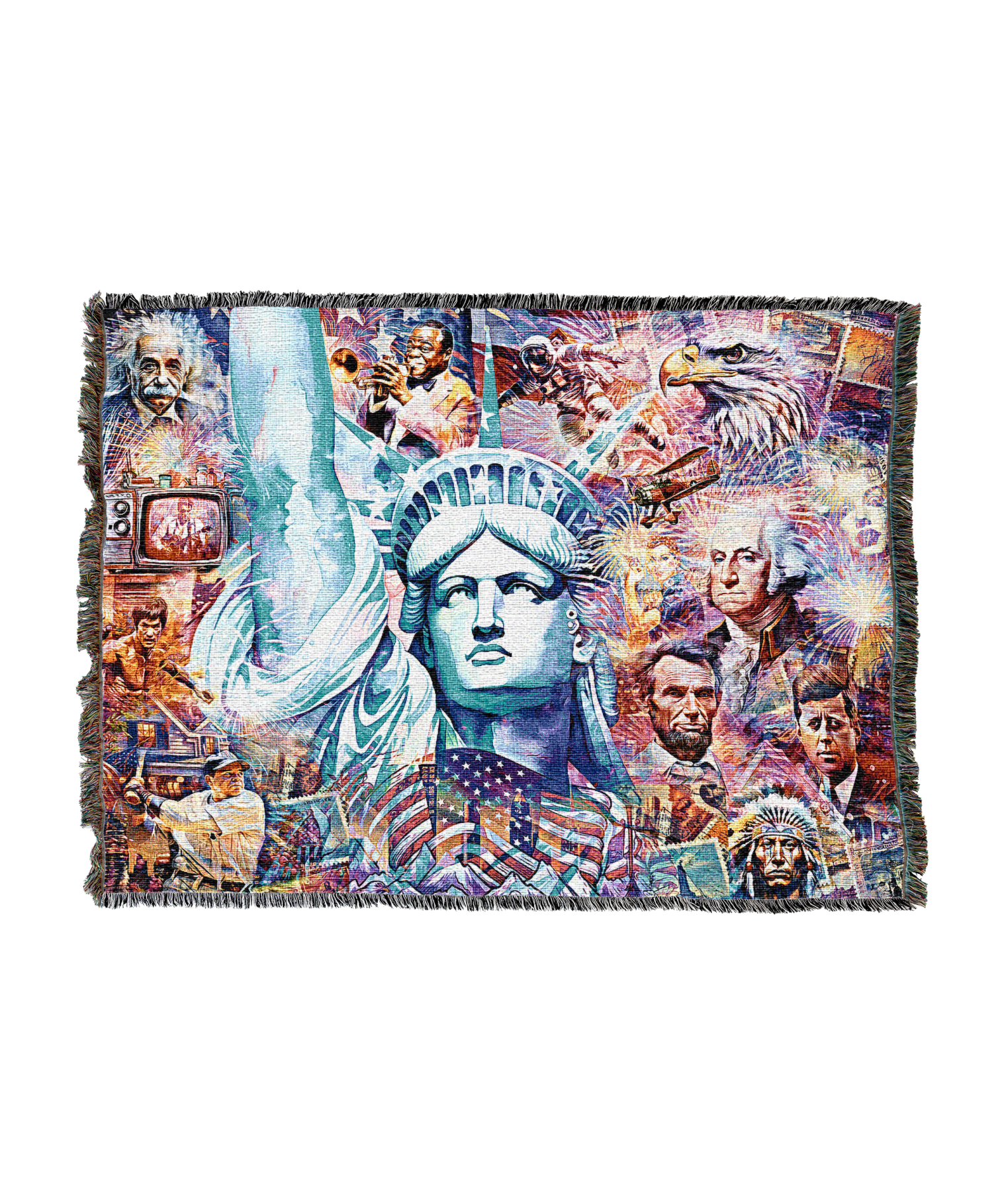 Statue Of Liberty Blanket