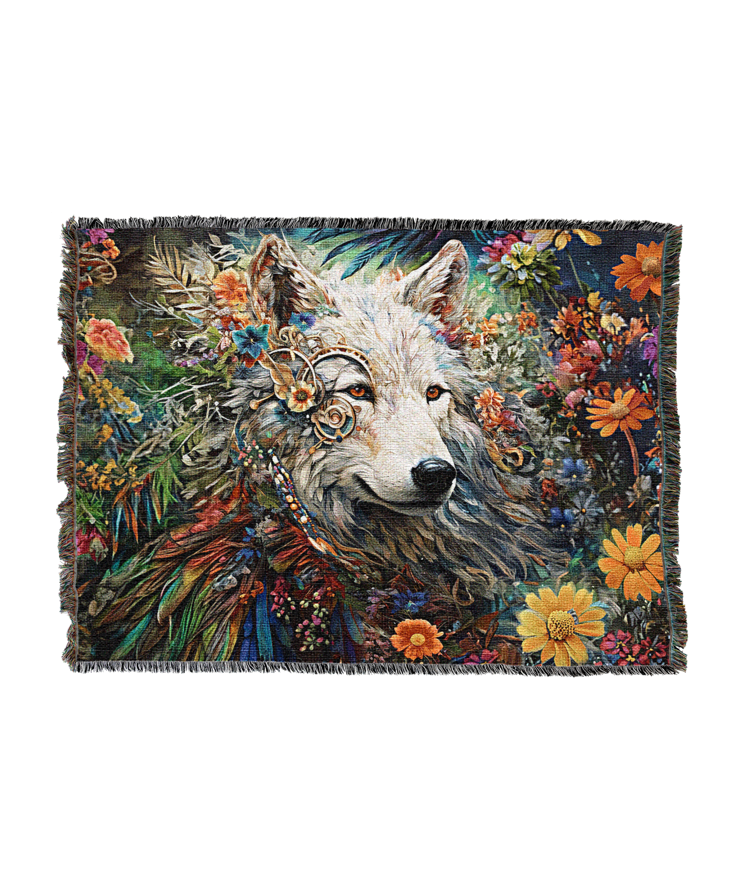Claudia Mckinney - Wolf Spring Blanket