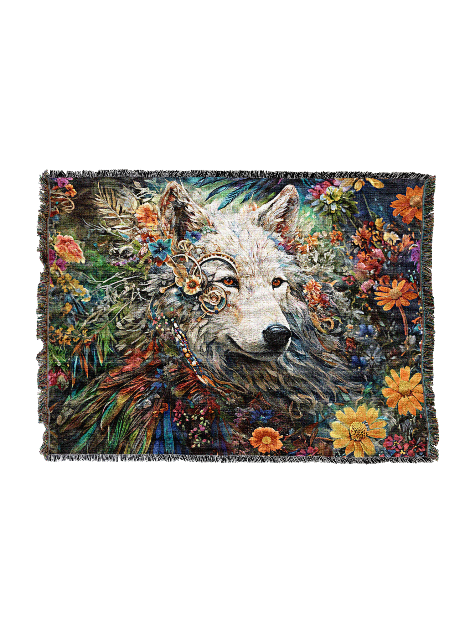 Claudia Mckinney - Wolf Spring Blanket