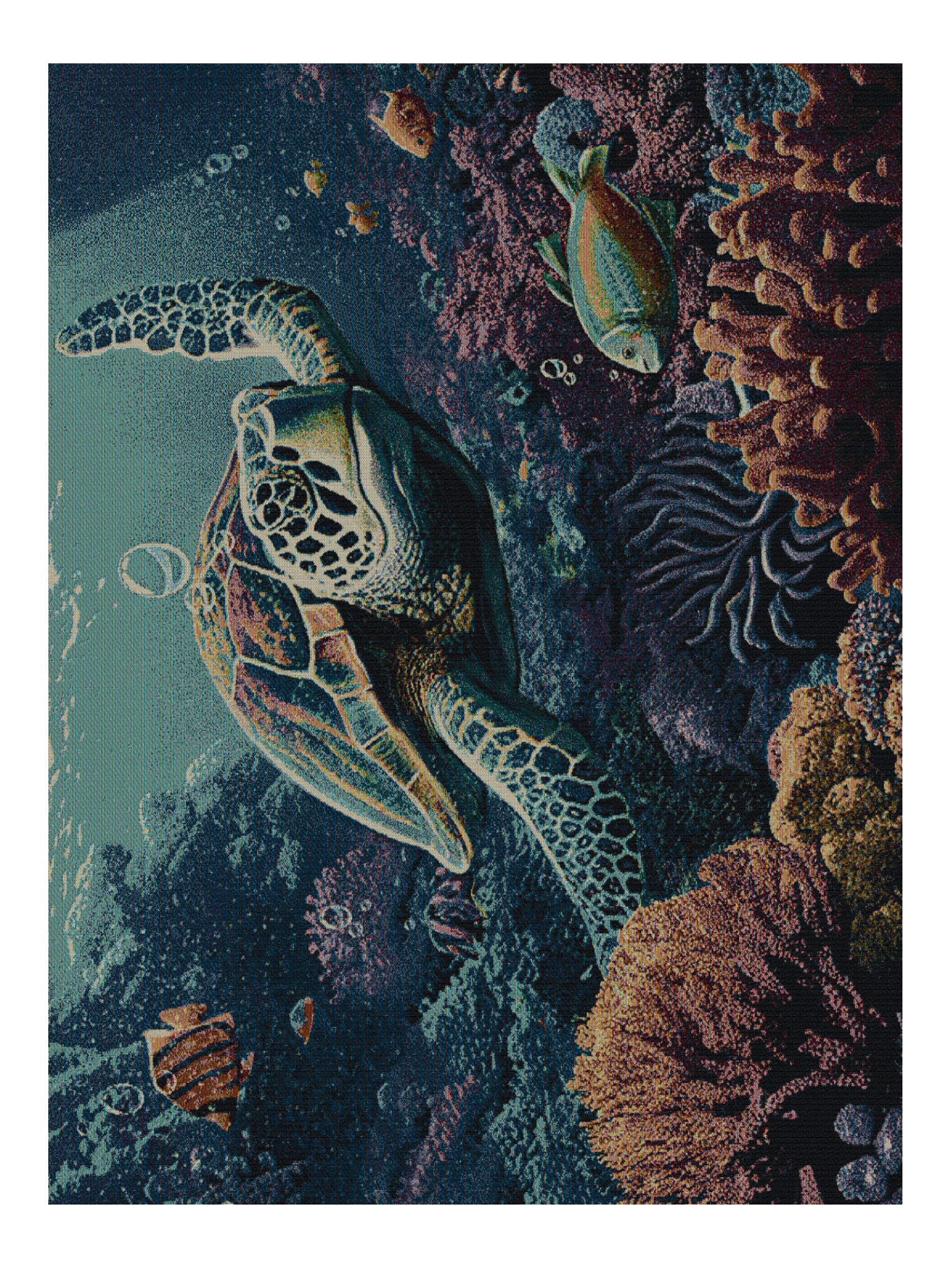 Turtle Voyage Blanket