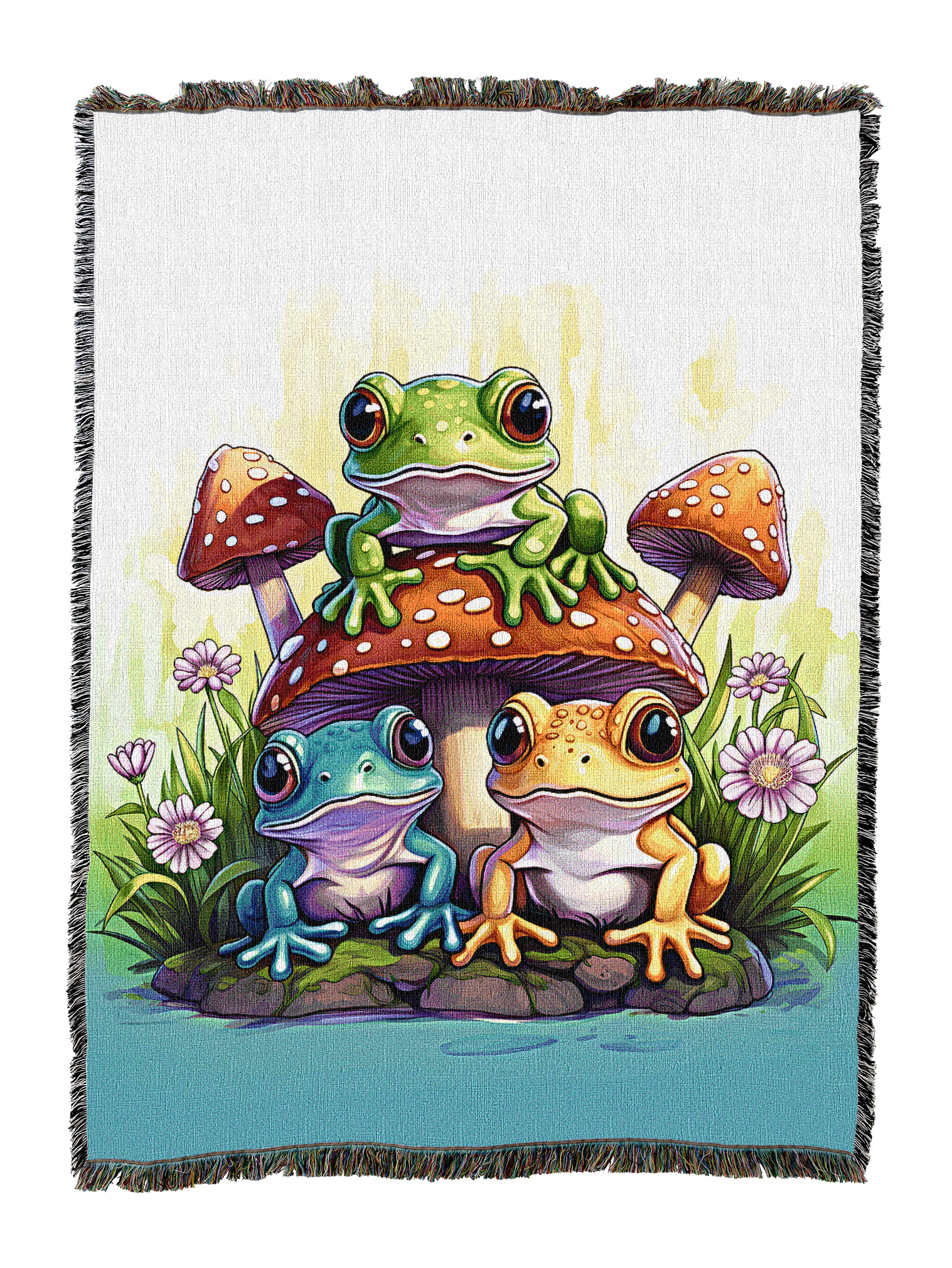 Frog Friends Blanket