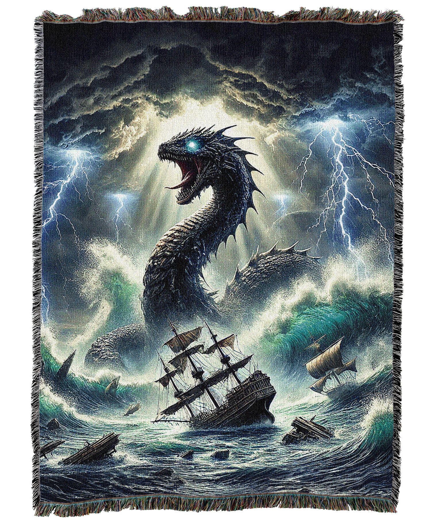 Sea Dragon Blanket