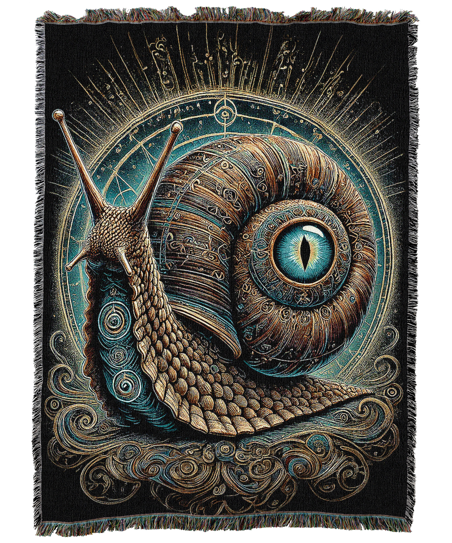 All Seeing Snail Blanket