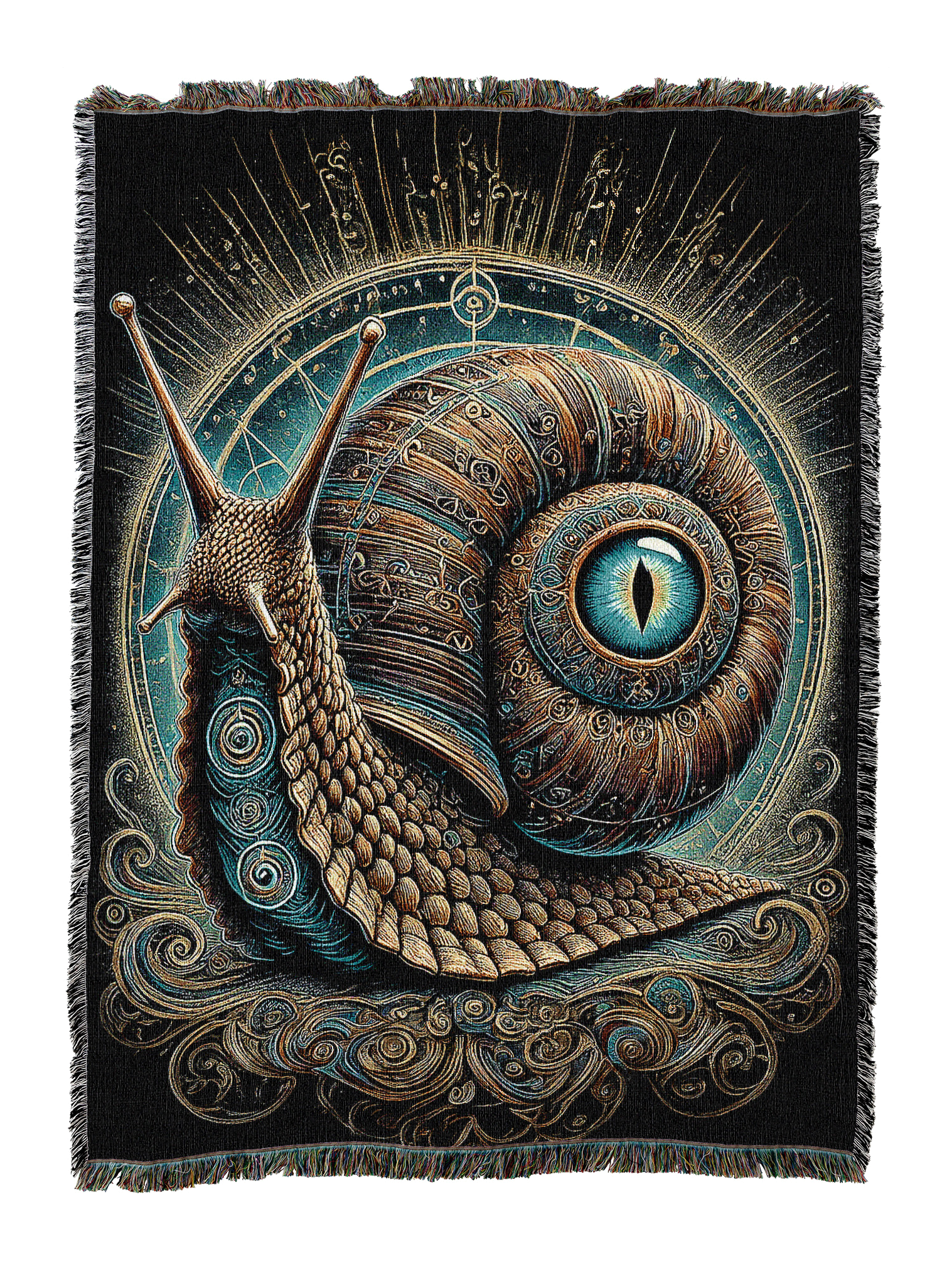 All Seeing Snail Blanket