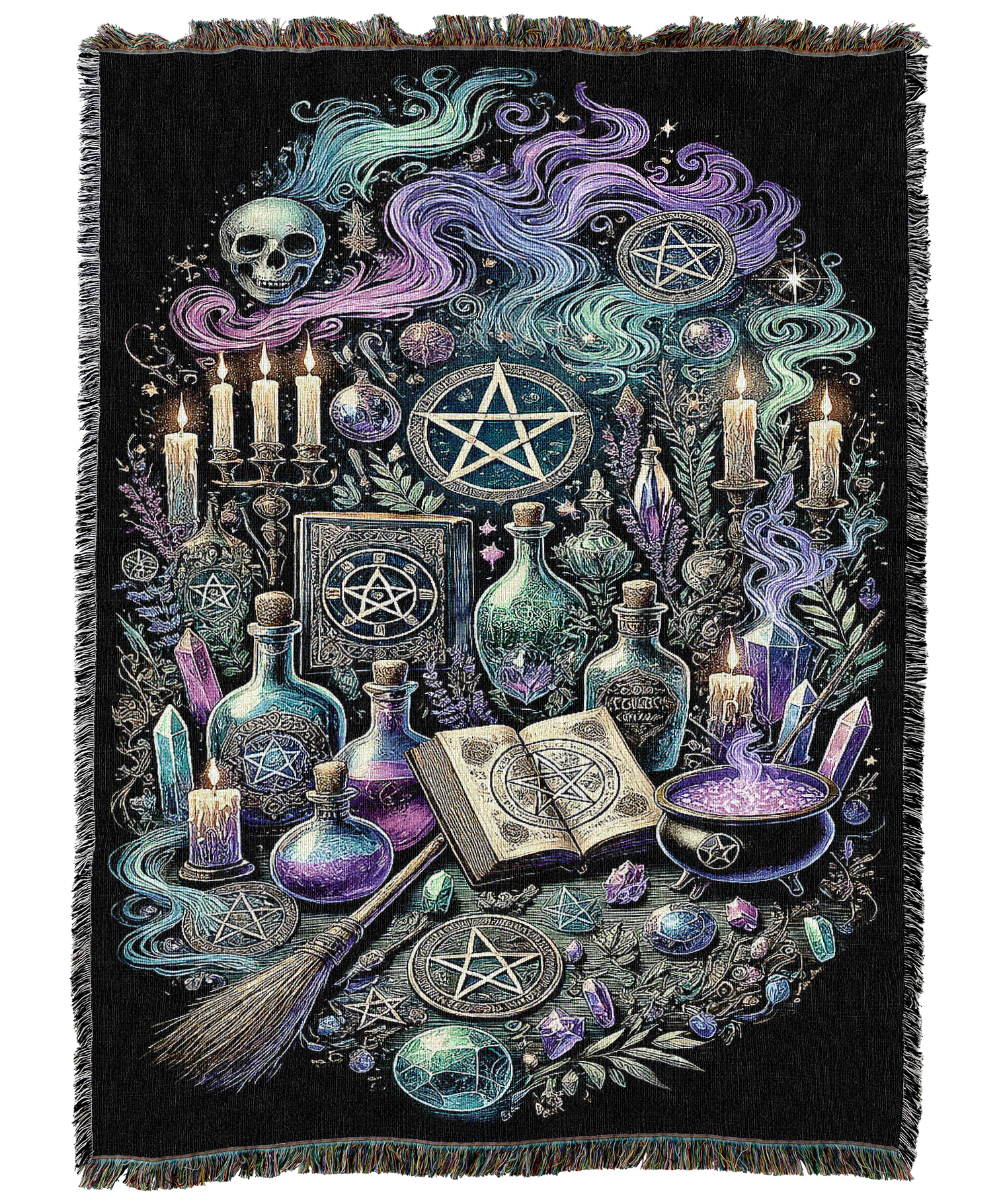 The Study Of Witchcraft Blanket