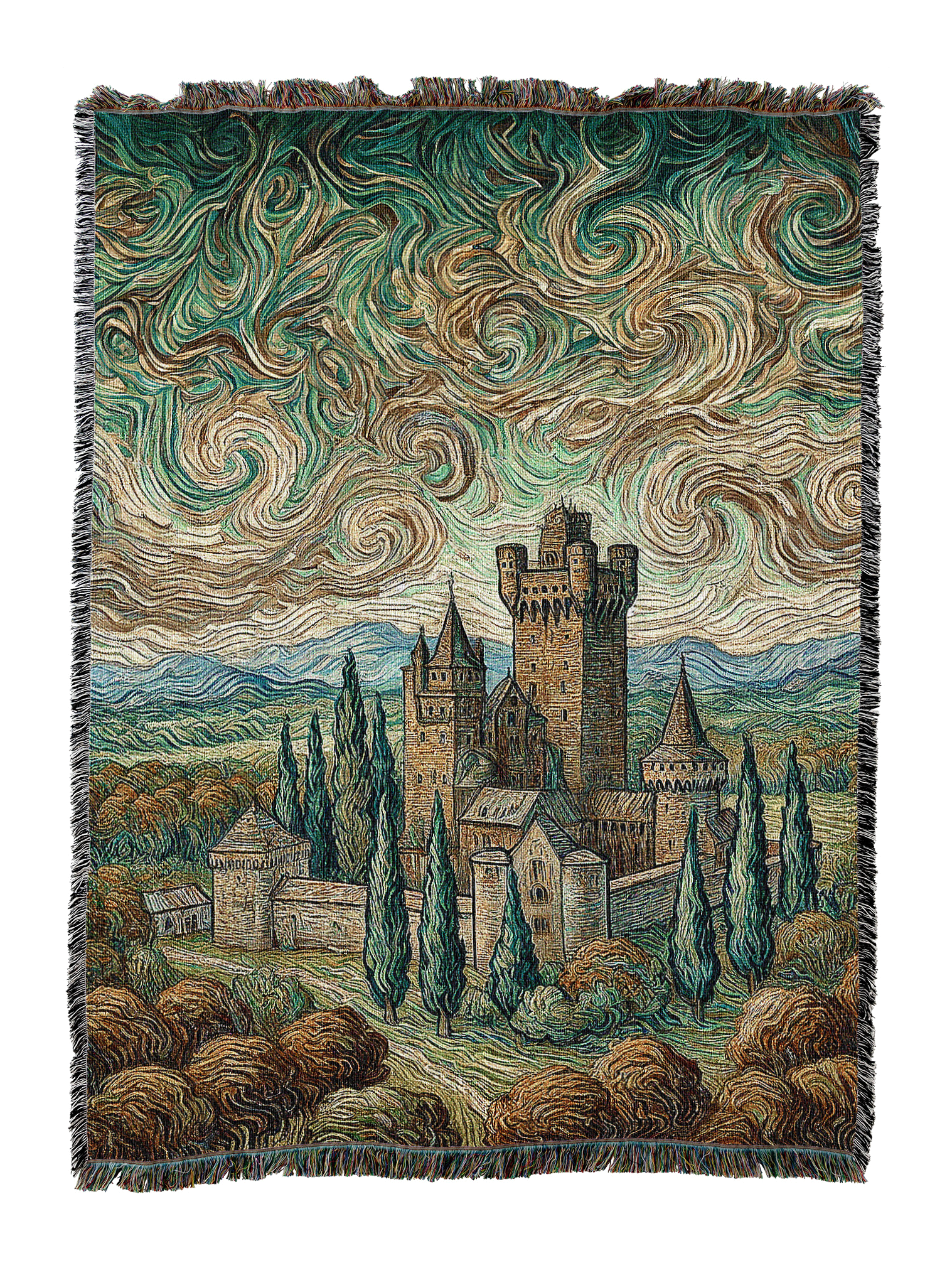 Van Gogh's Castle Blanket A
