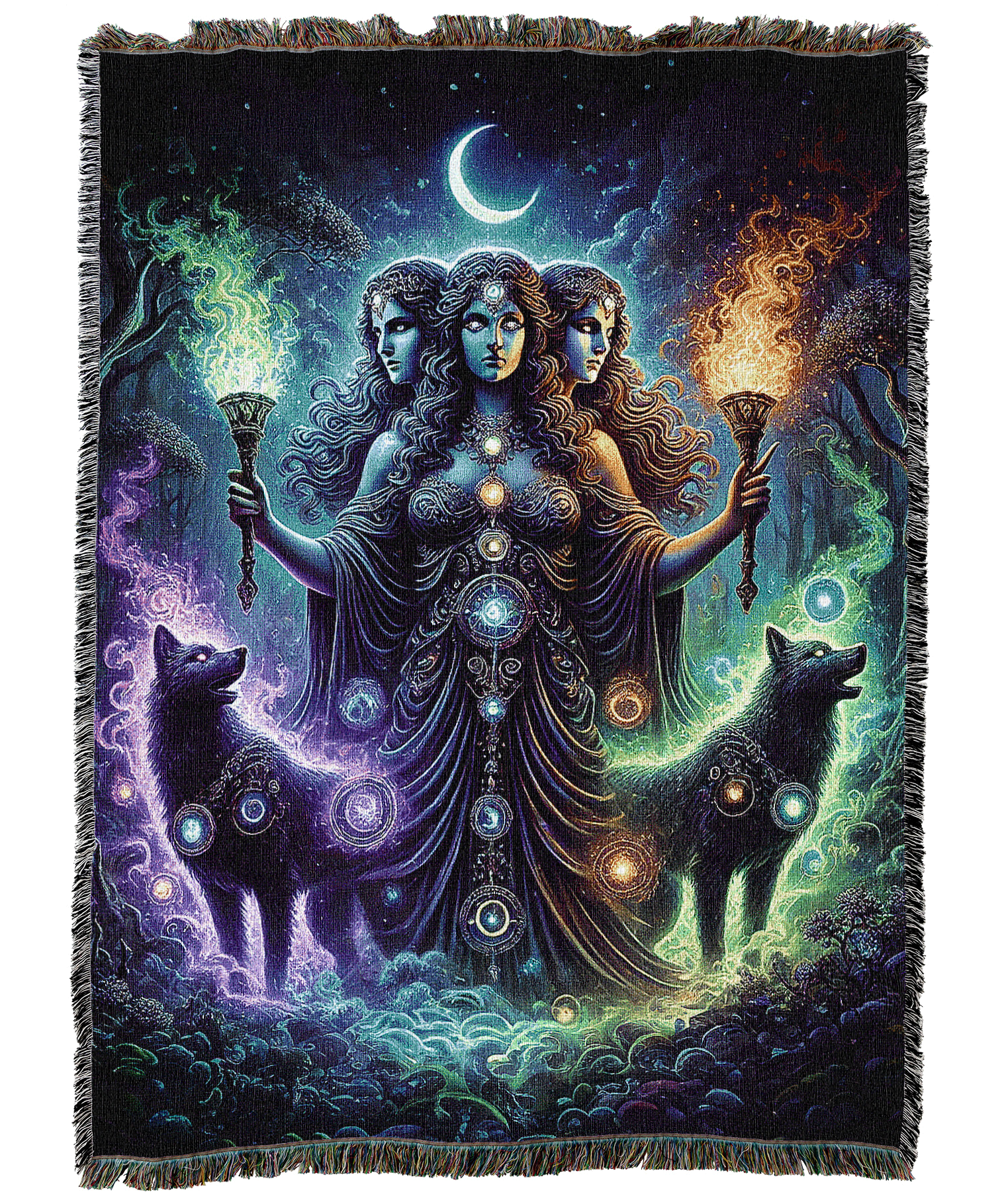 The Mother Of Witchcraft Blanket