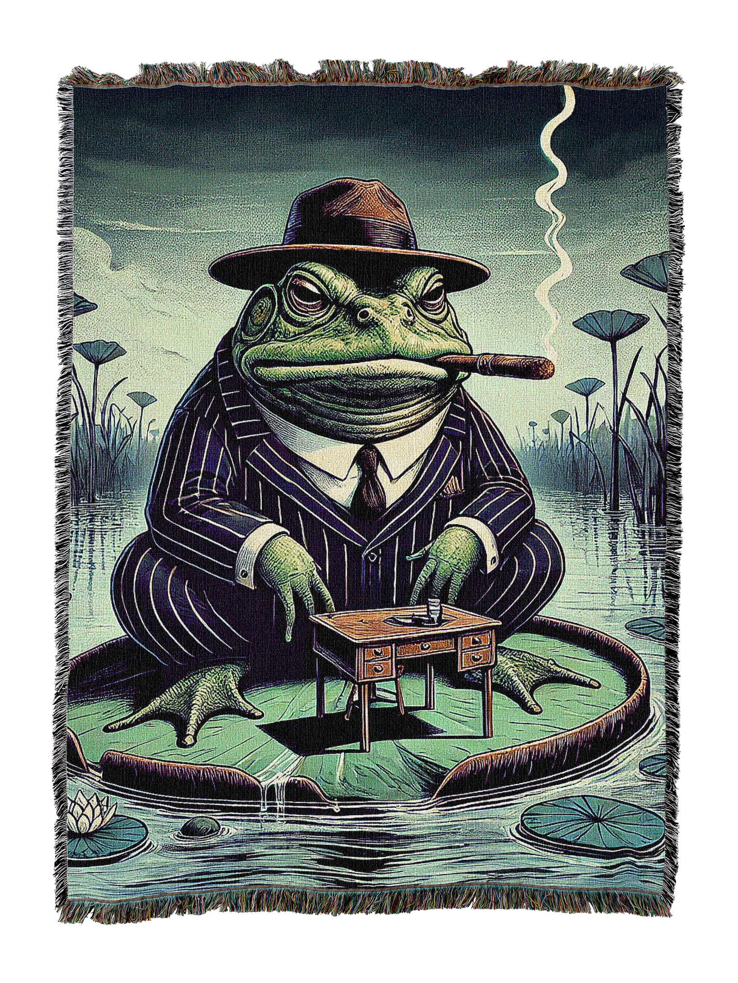 The Toad Father Blanket – Pure Country Weavers