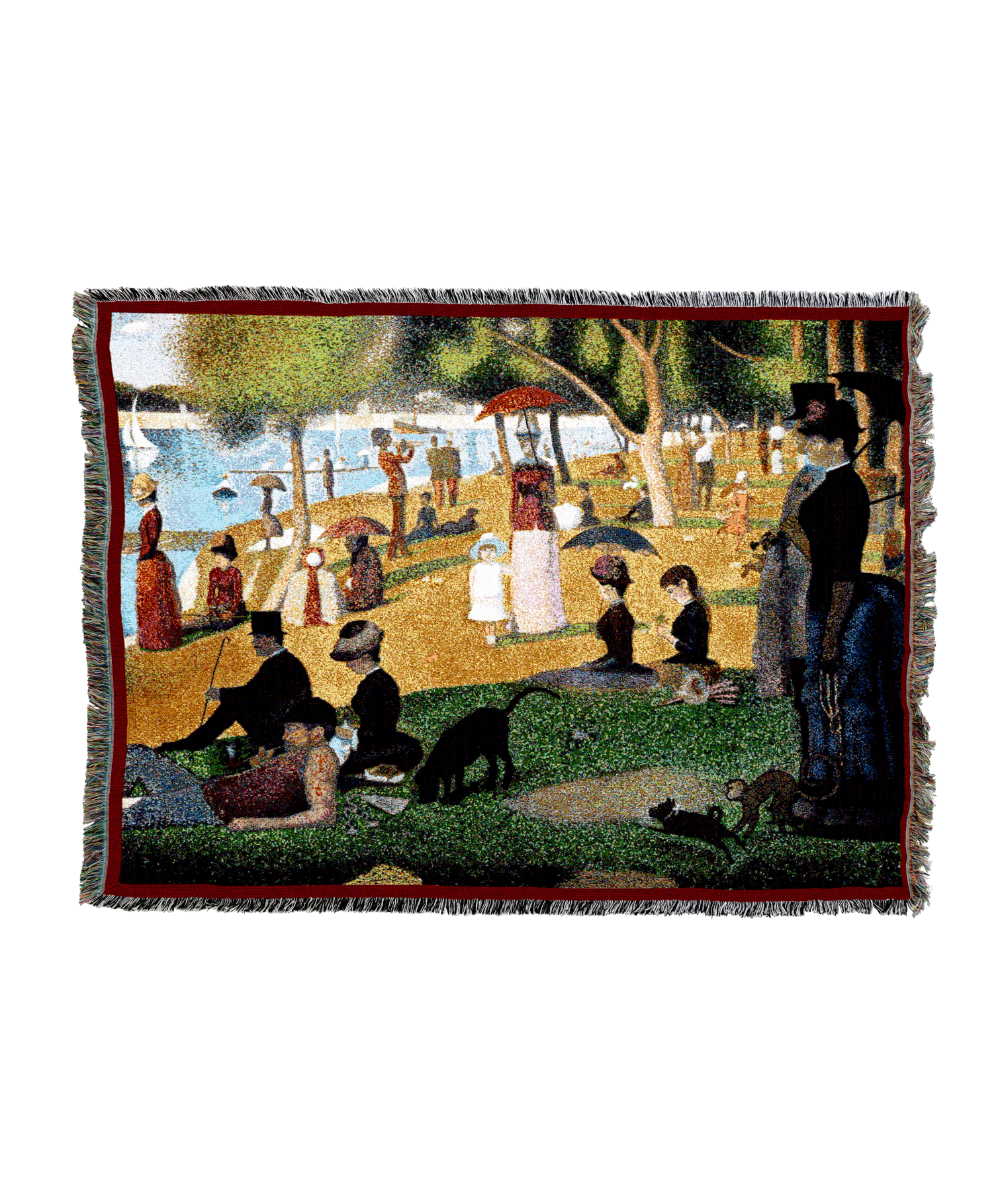 A Sunday Afternoon on the Island of La Grande Jatte Blanket
