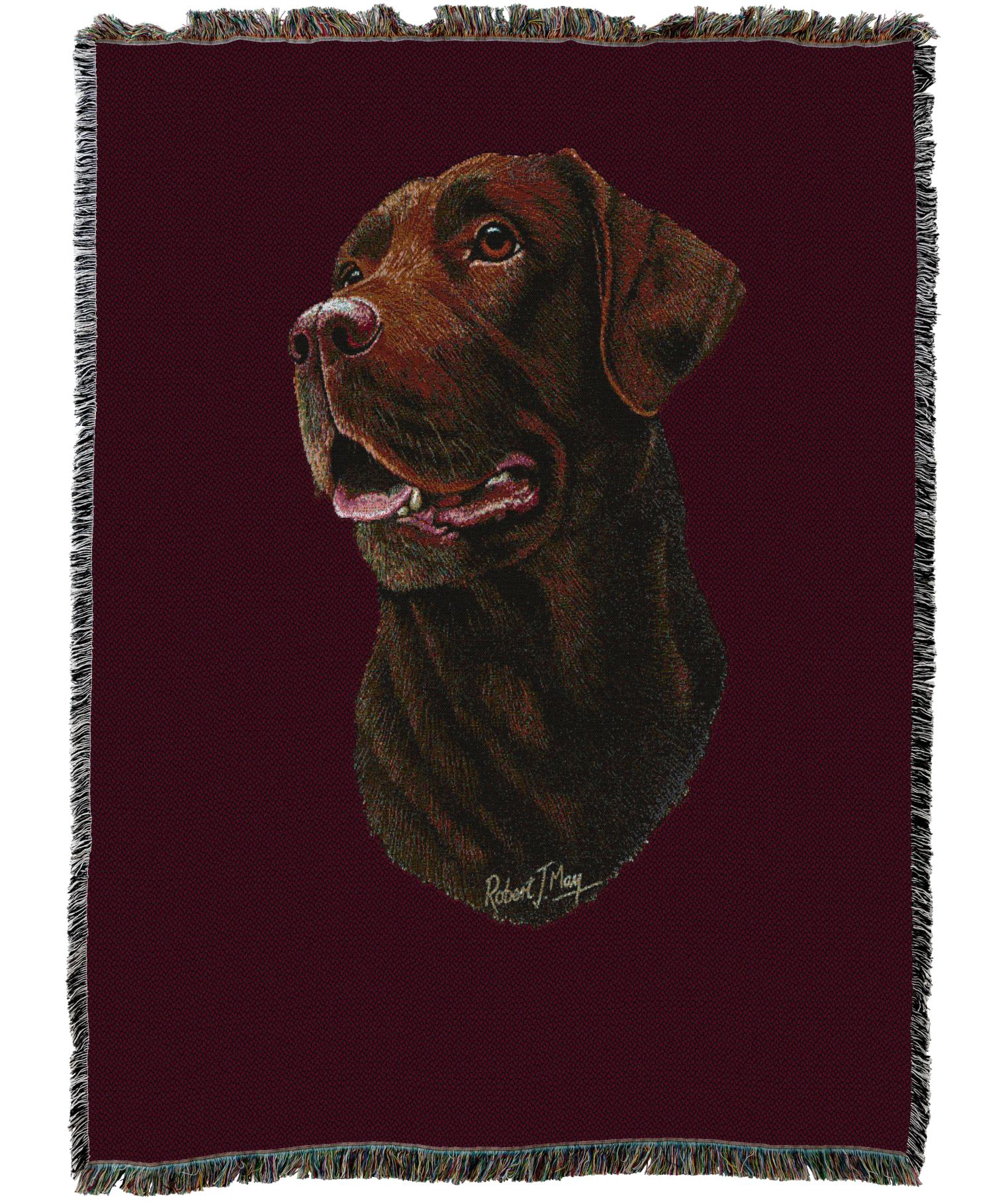 Labrador Retriever Chocolate Blanket