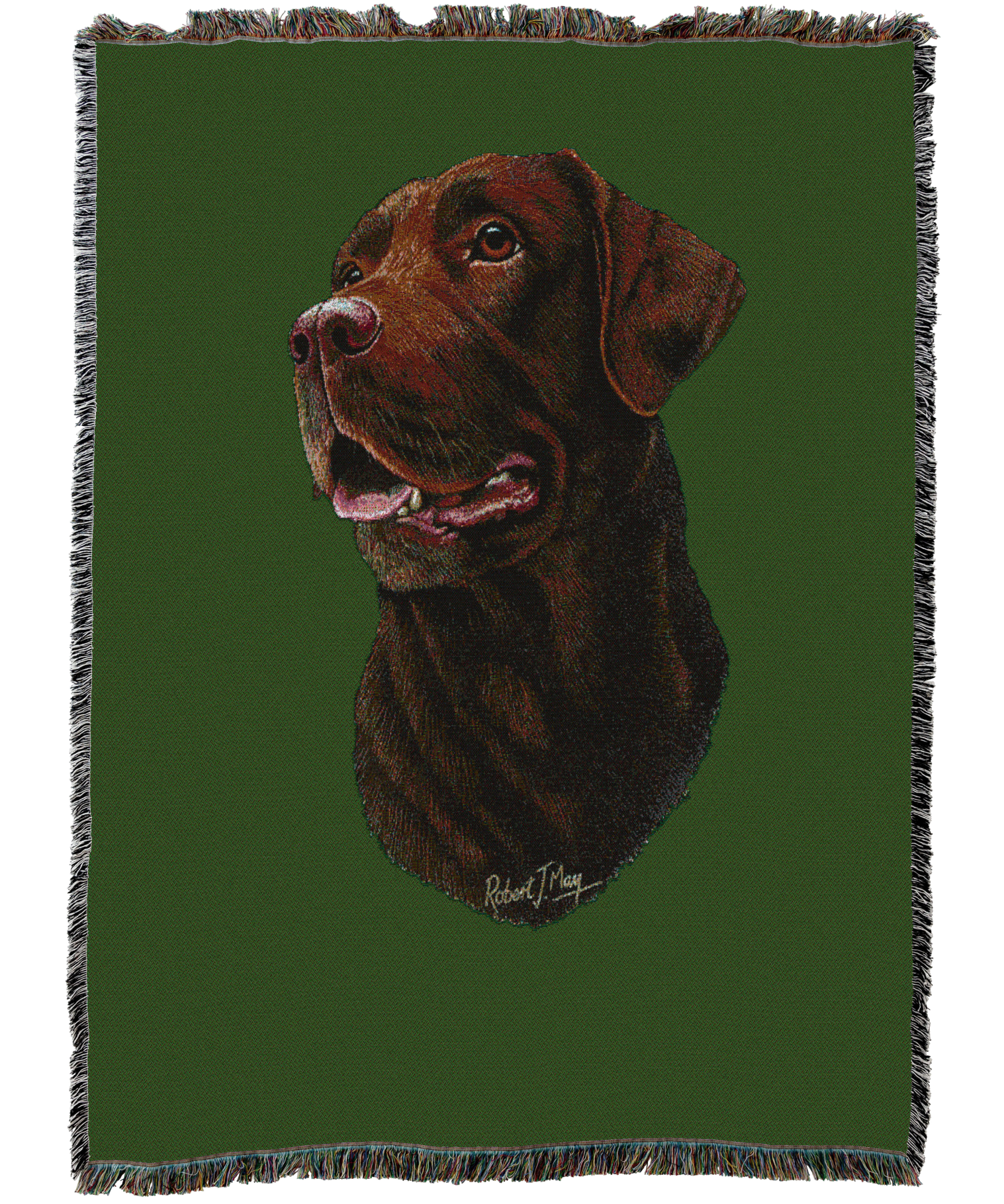 Labrador Retriever Chocolate Blanket