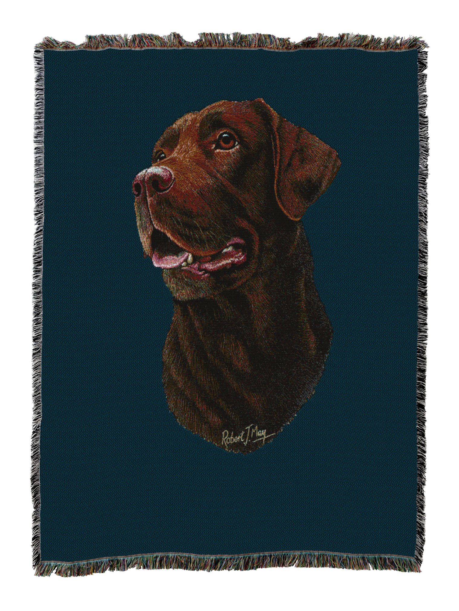 Labrador Retriever Chocolate Blanket