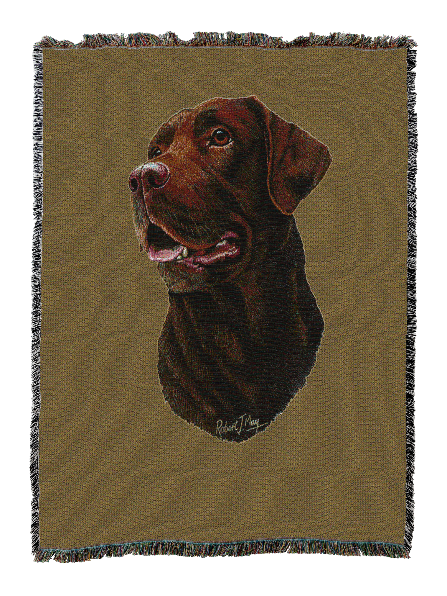 Labrador Retriever Chocolate Blanket