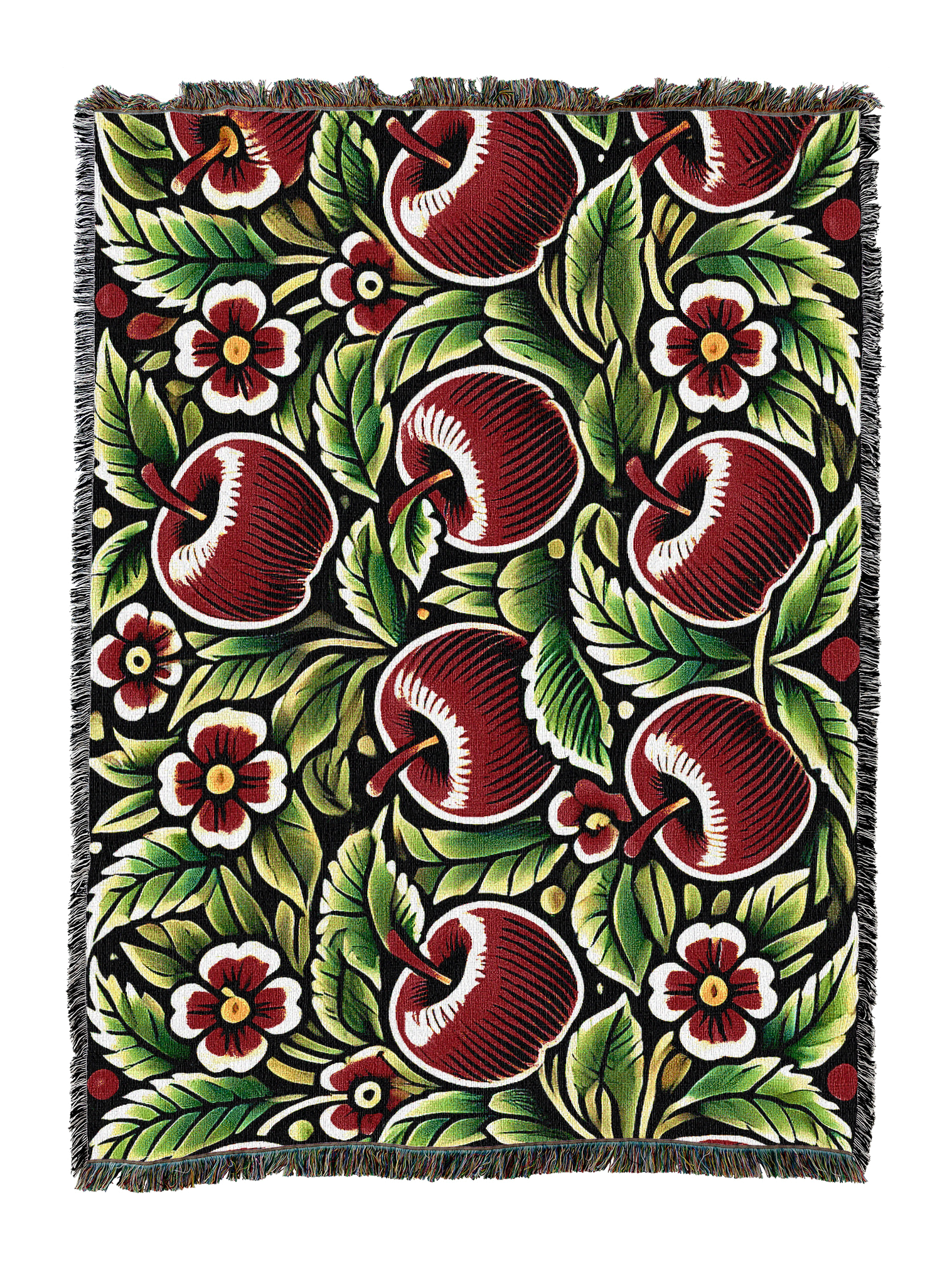 Apples To Cuddle Blanket