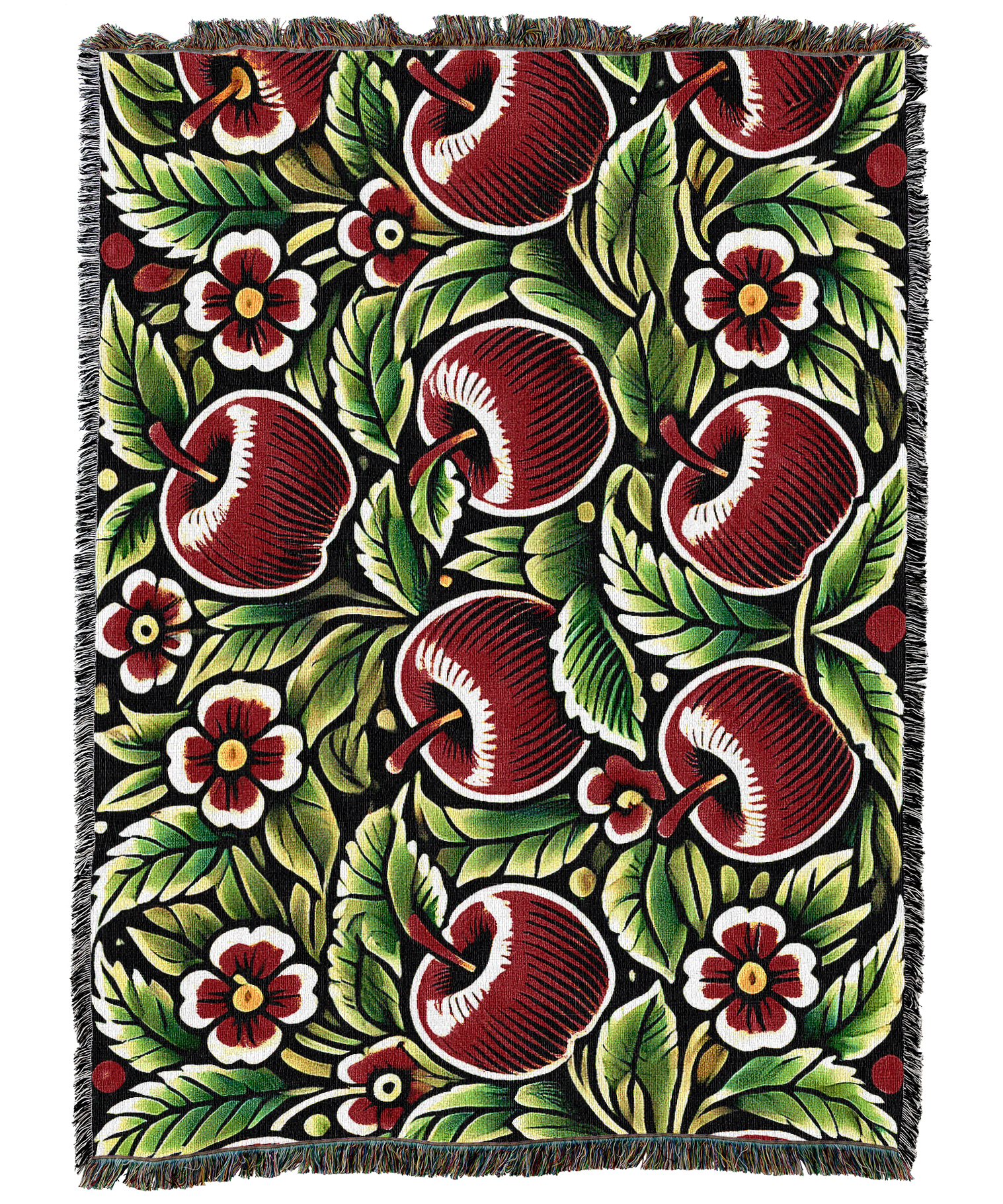 Apples To Cuddle Blanket