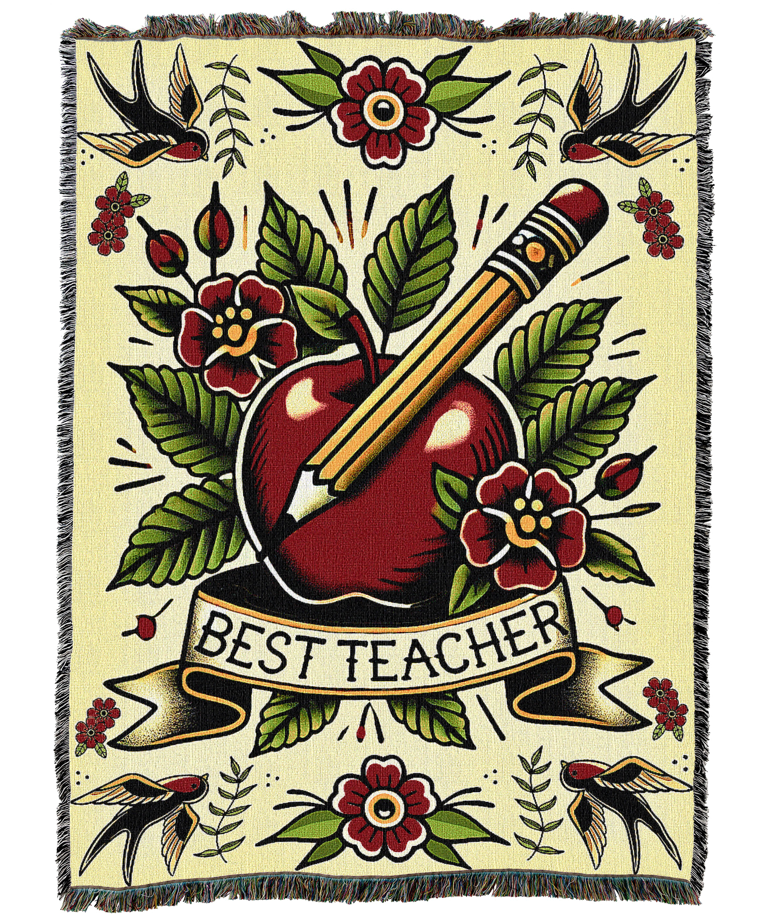 Best Teacher Award Blanket