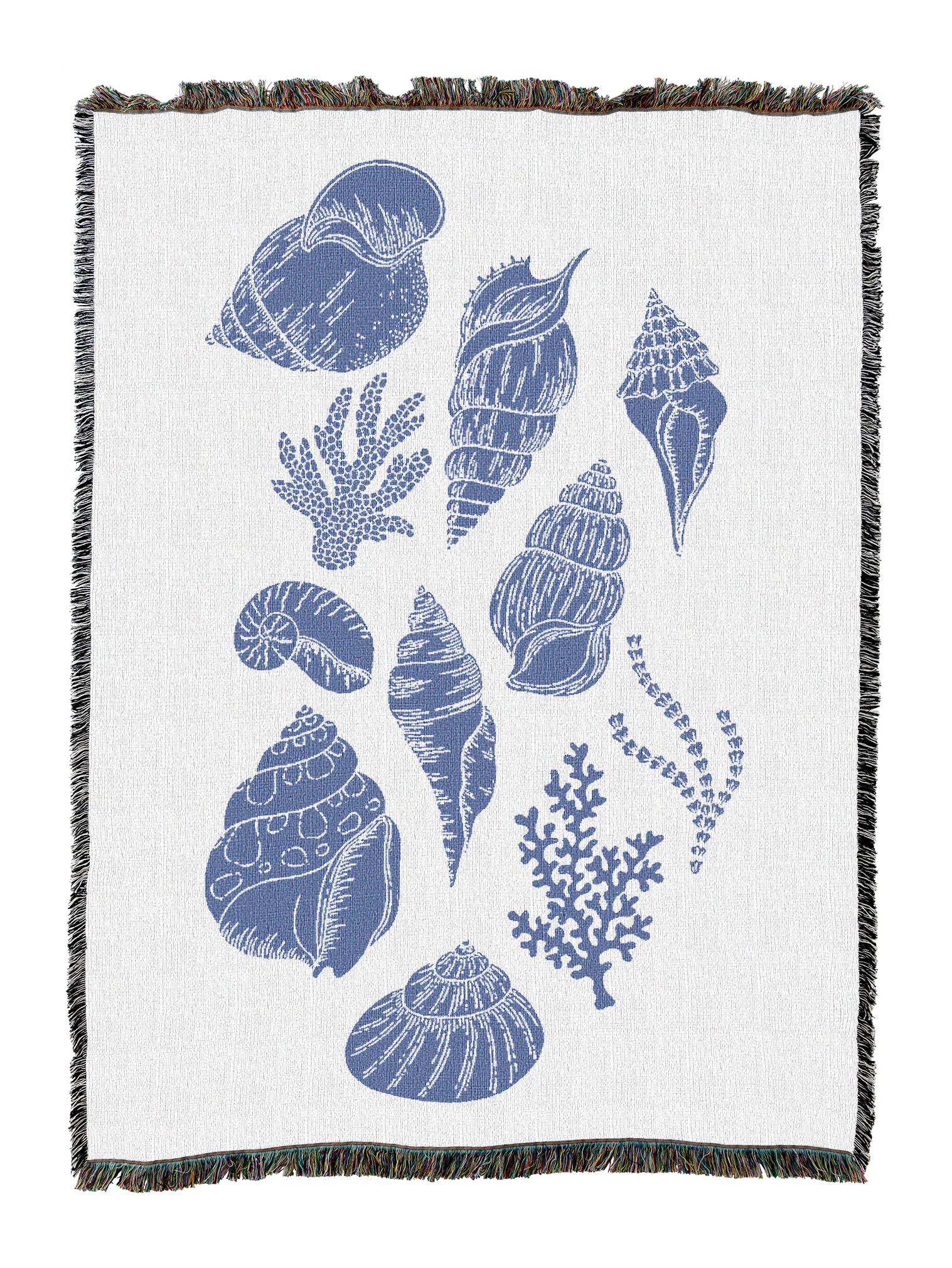 Beach Life Blue Blanket