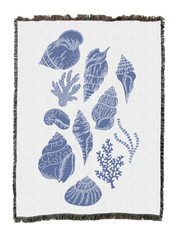 Beach Life Blue Blanket