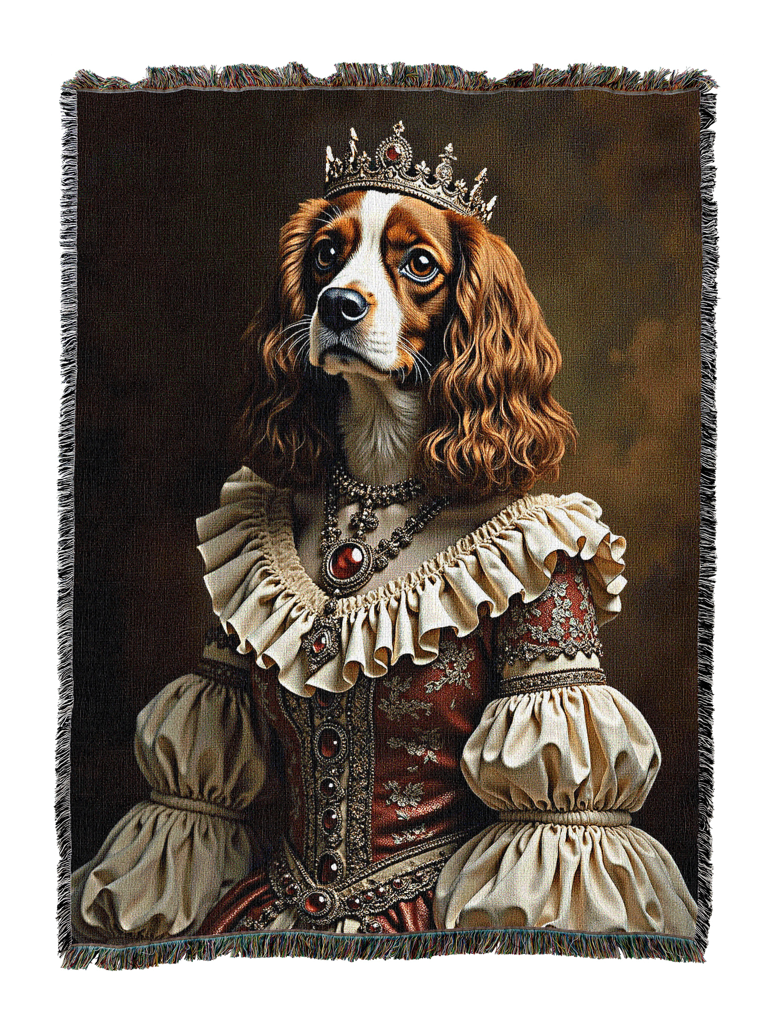 Lady Cavalier King Charles Blanket