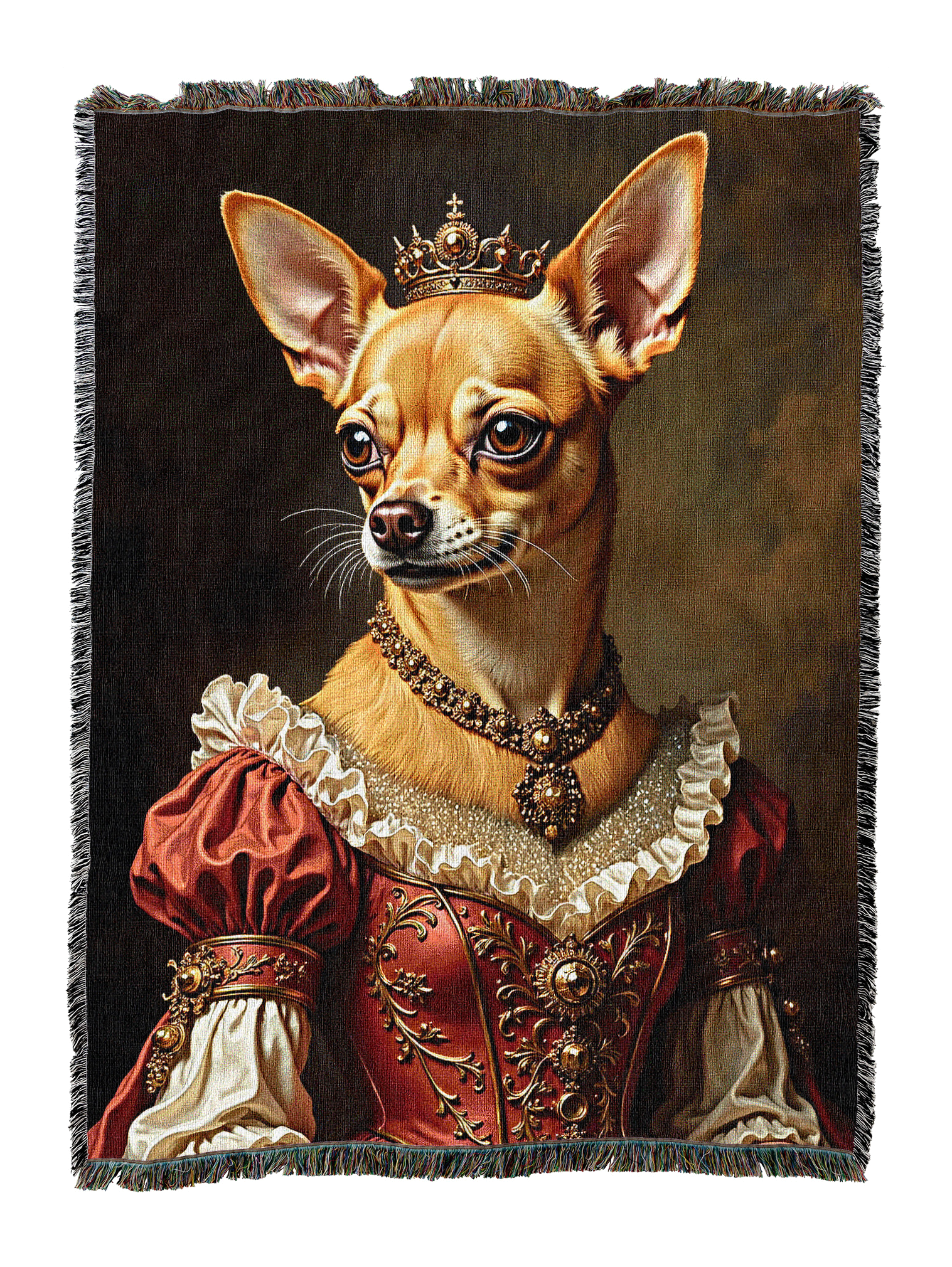 Lady Chihuahua Blanket