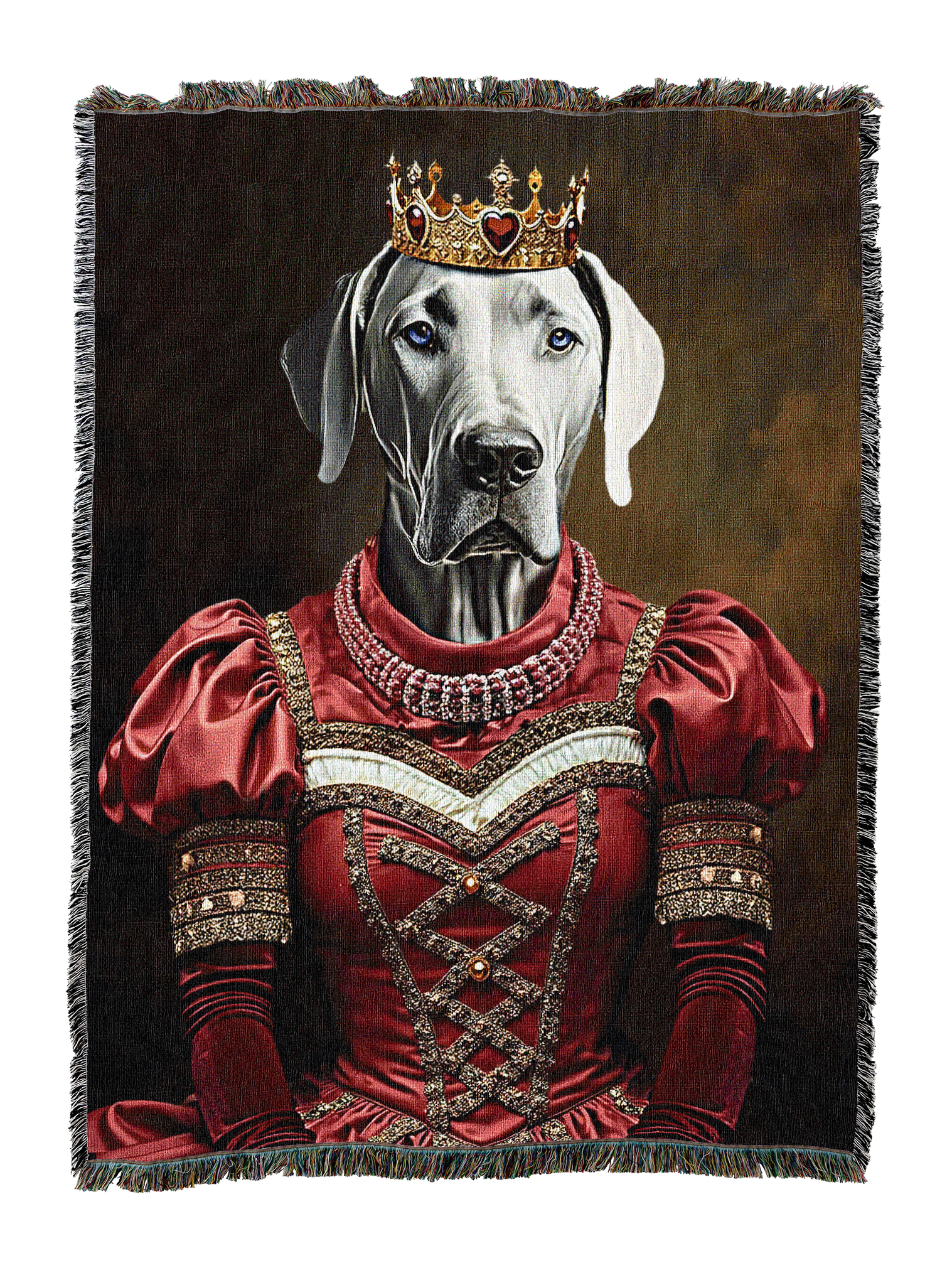 Lady Great Dane Blanket