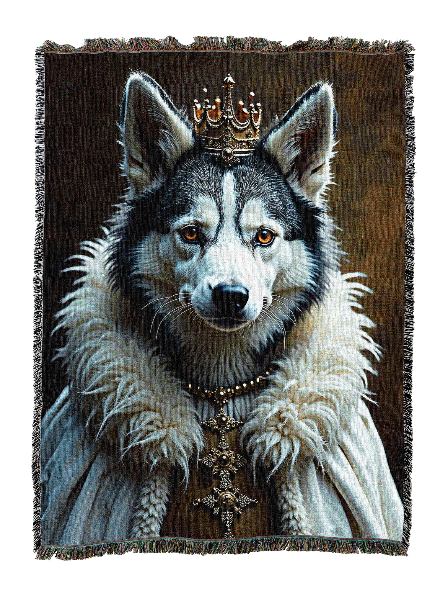 Lady Husky Blanket