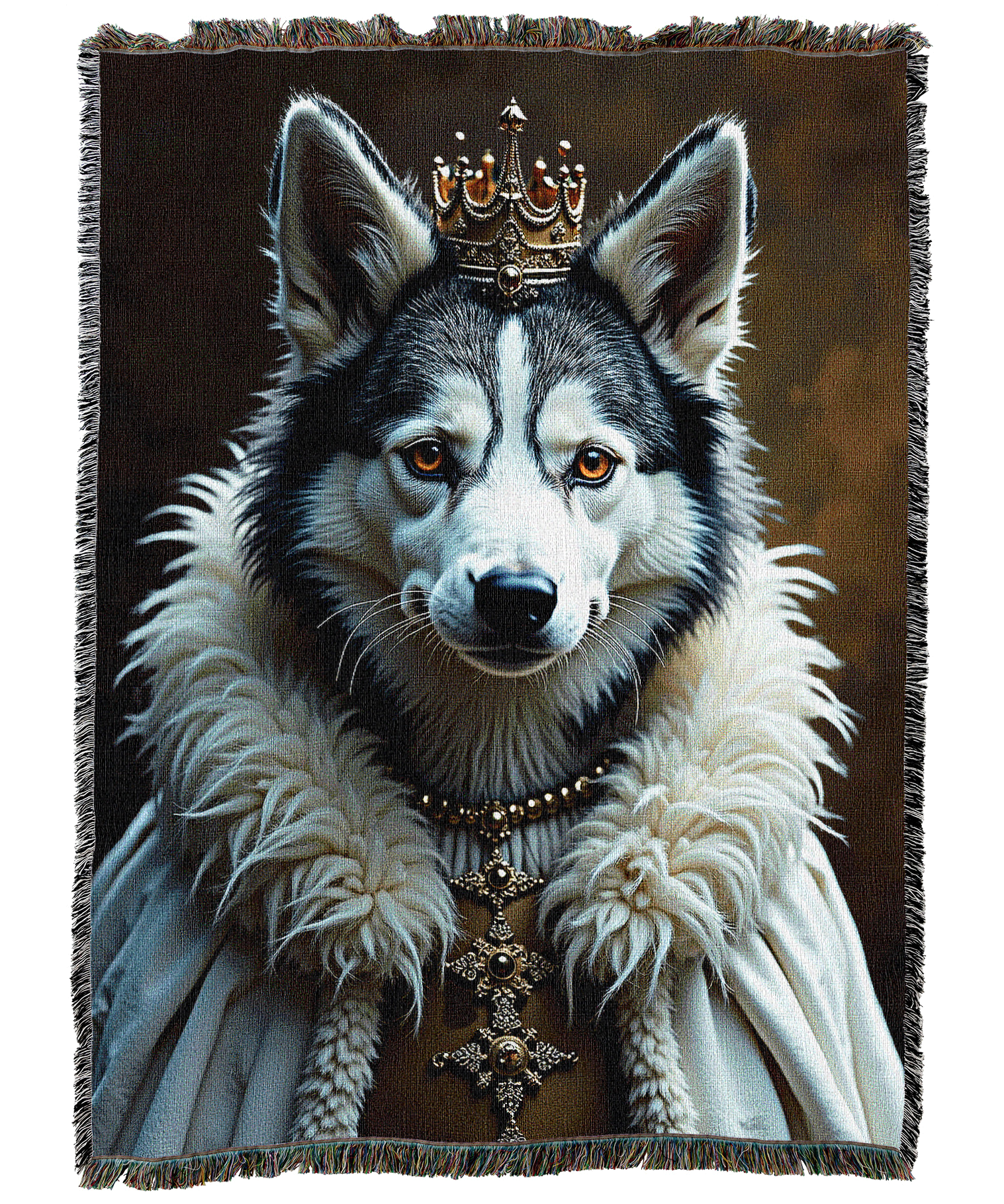 Lady Husky Blanket